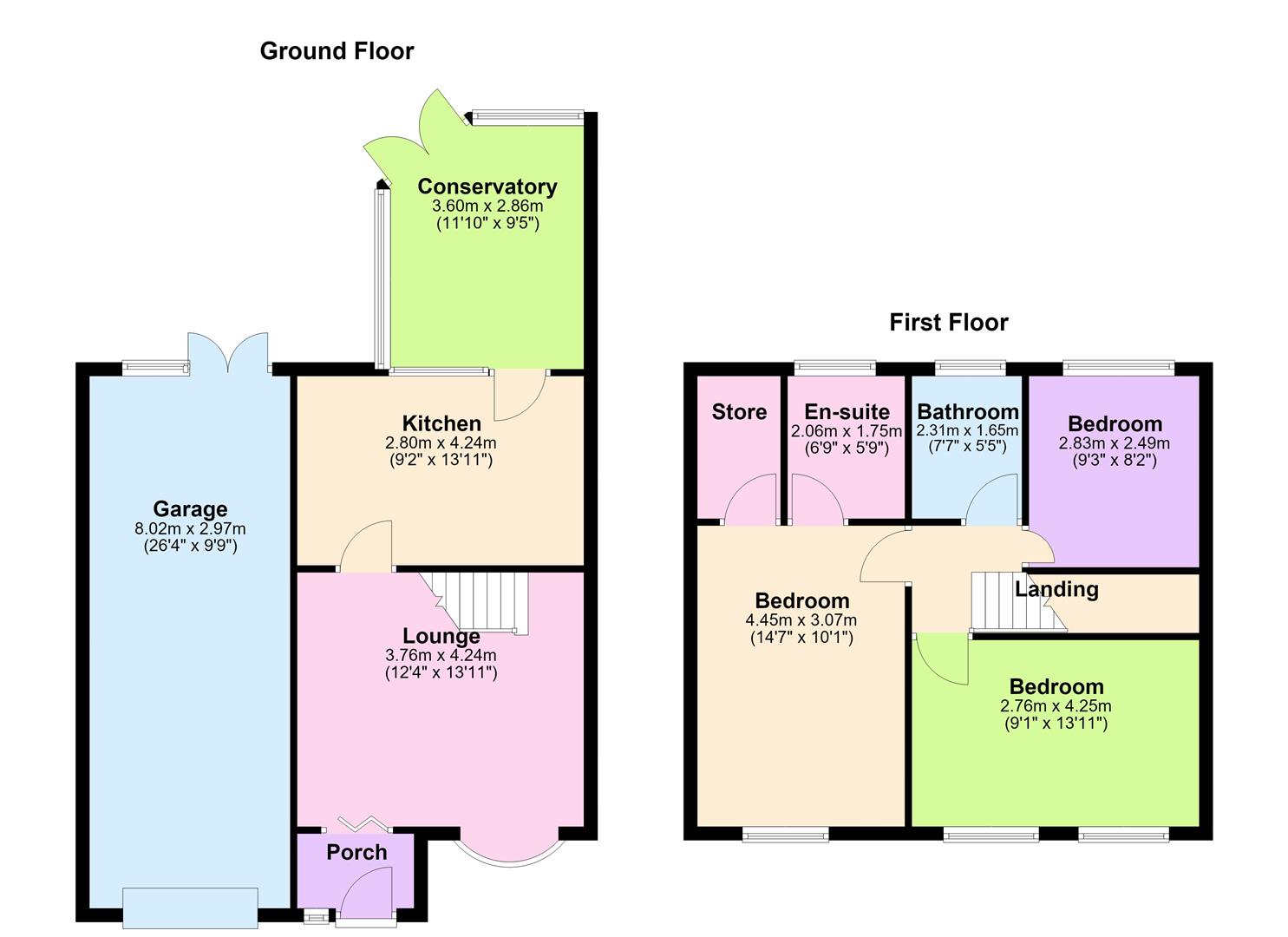 1, Kirby Close, Sapcote floorplan