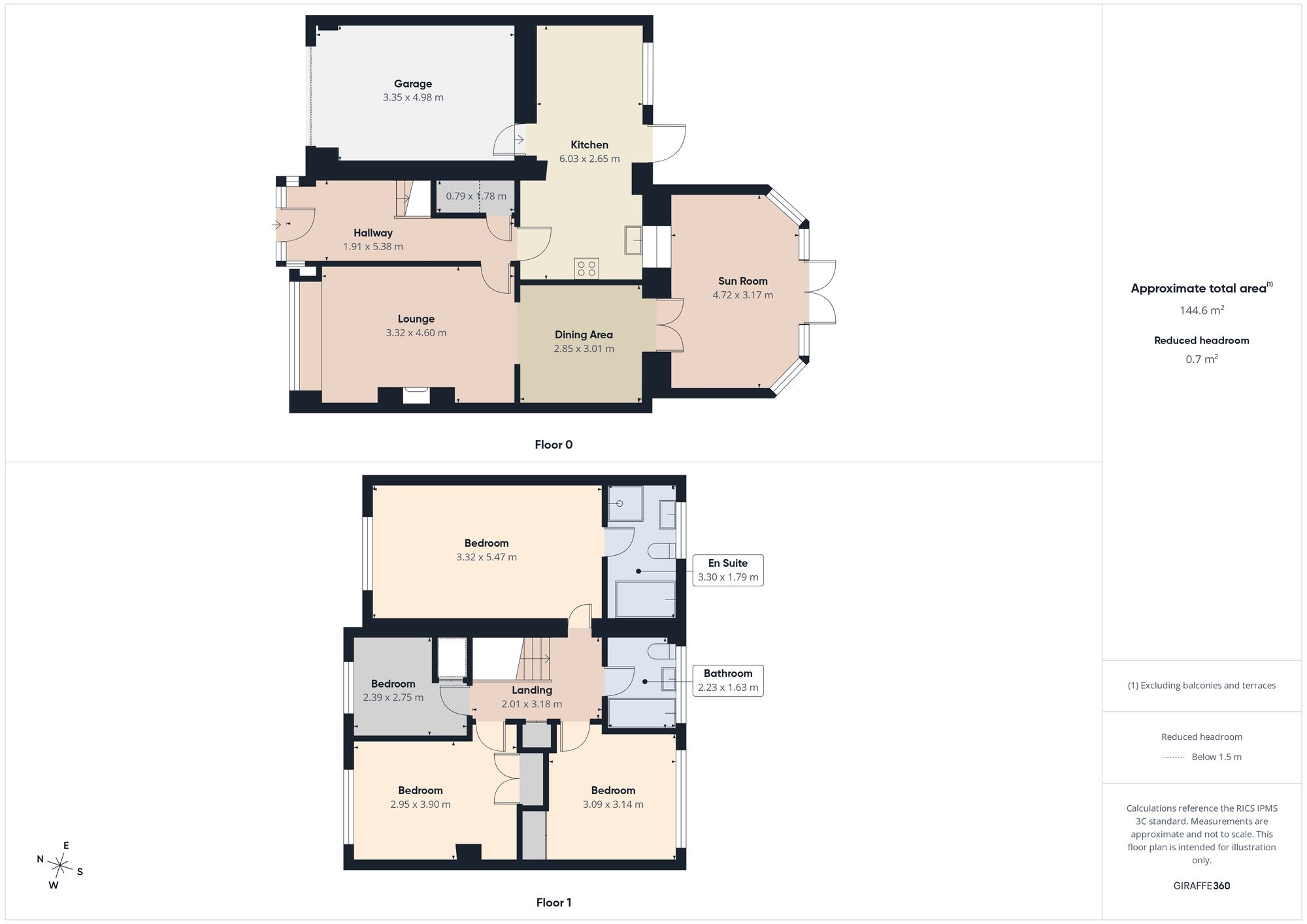 1 Rokeby View, Gateshead floorplan