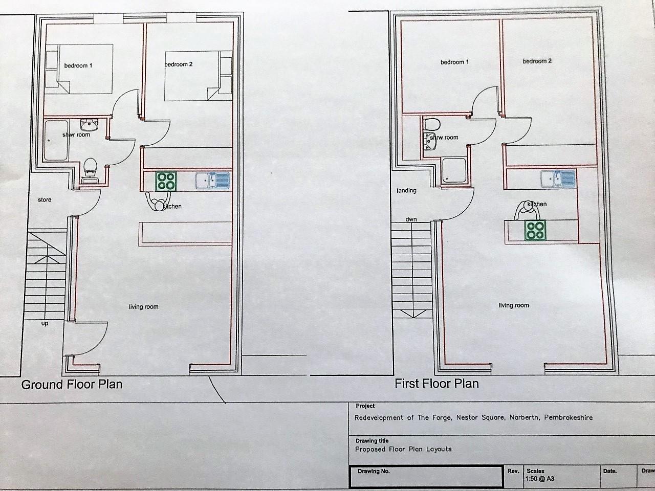 The Old Nestor Square, Spring Gardens, Narberth SA67, 4 bedroom