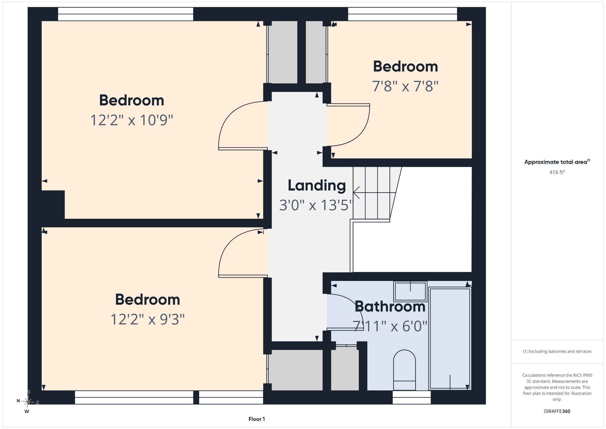 2 Pond Mawr, Maesteg floorplan