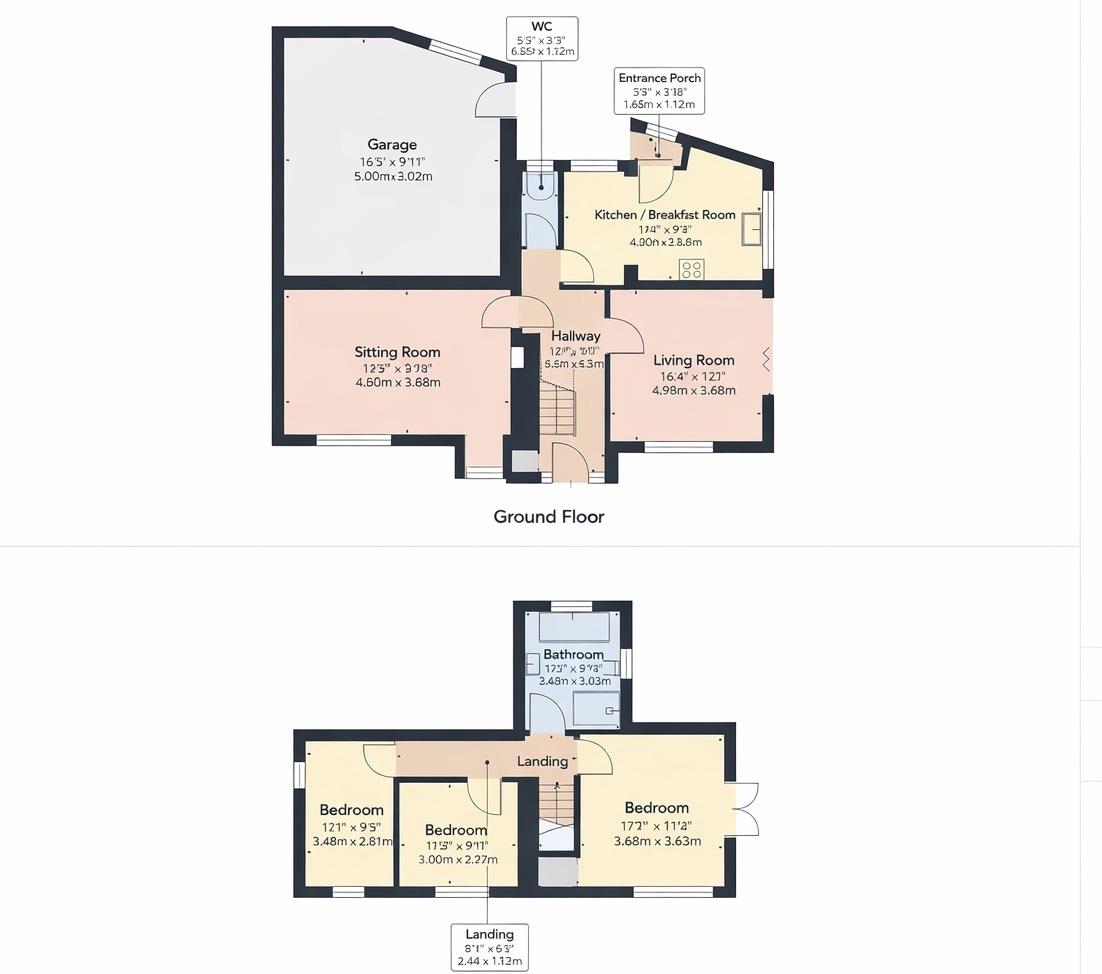 Bank Cottage, Hereford floorplan