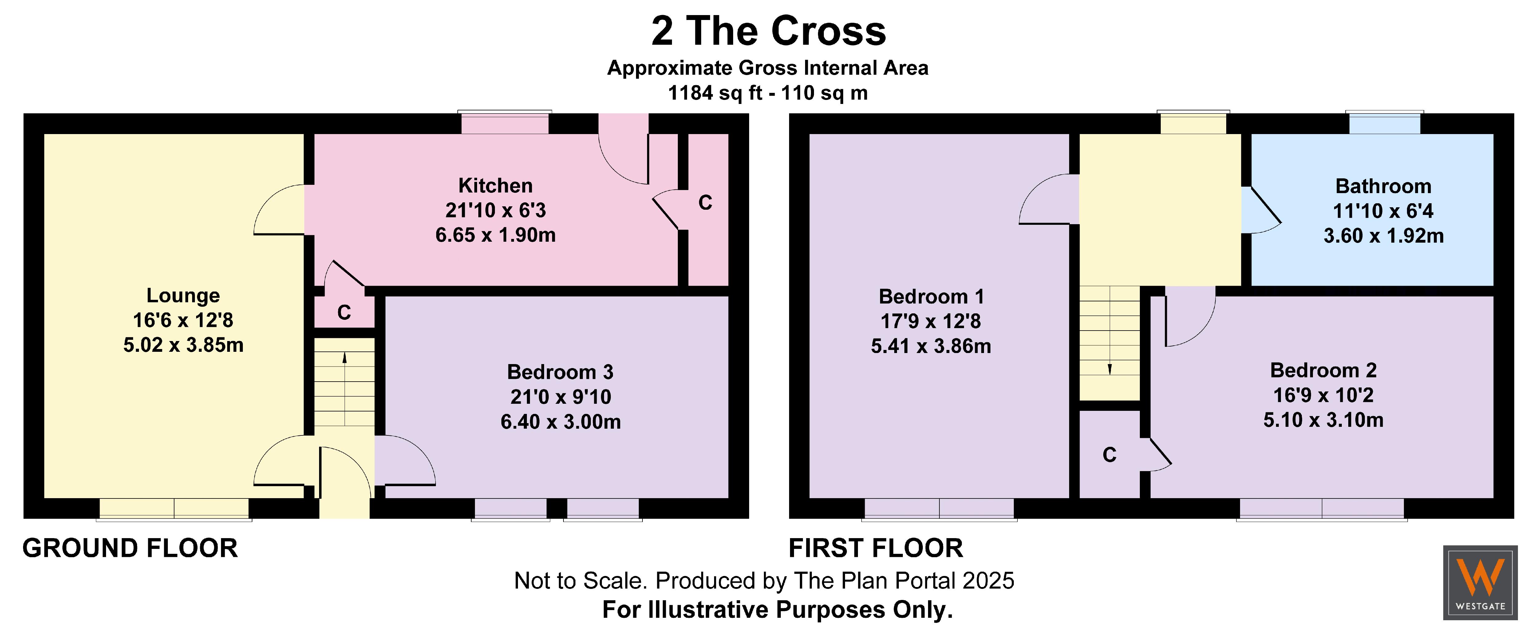 2, The Cross, Kirkcaldy floorplan