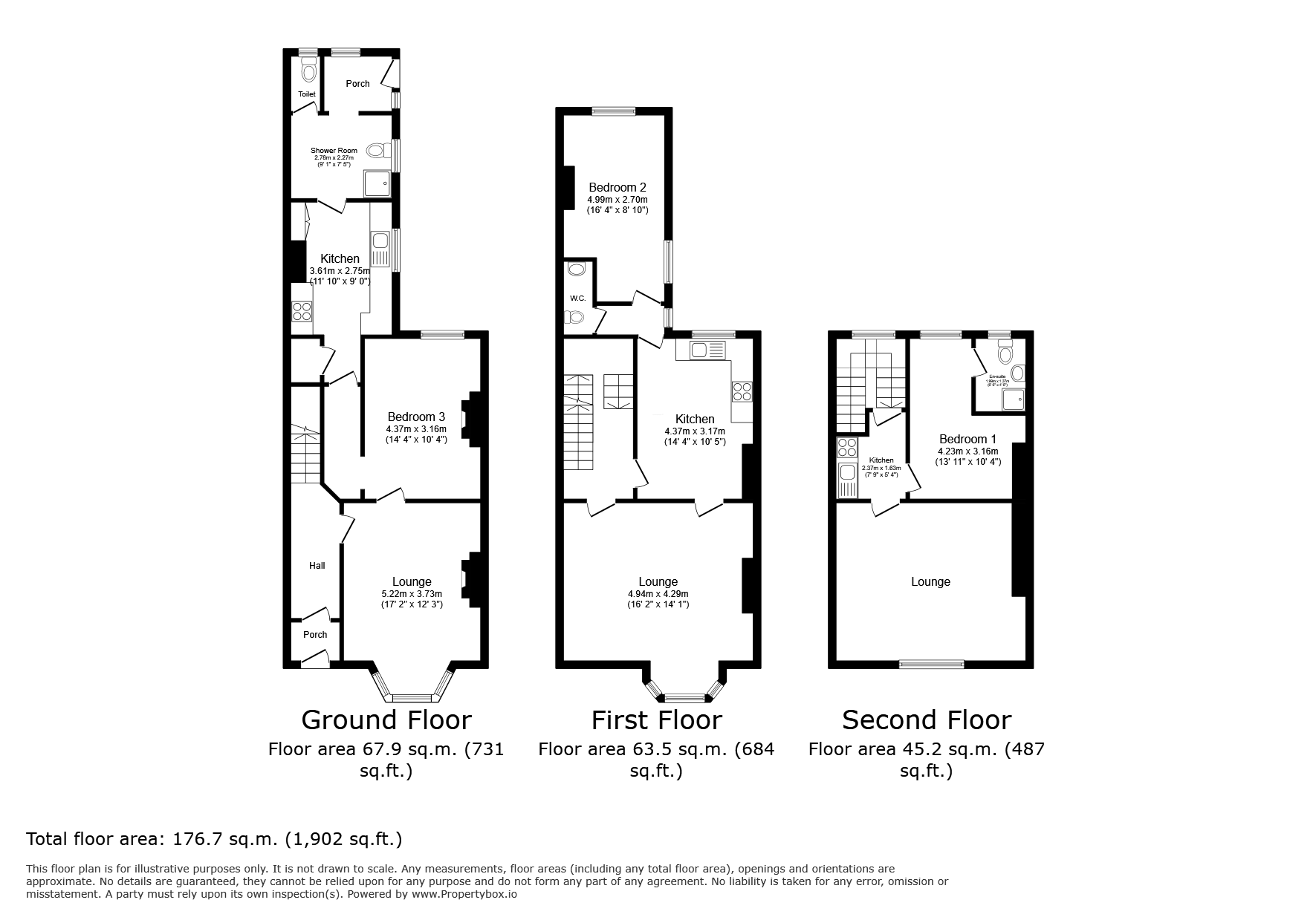 77, Old Tiverton Road, Exeter floorplan