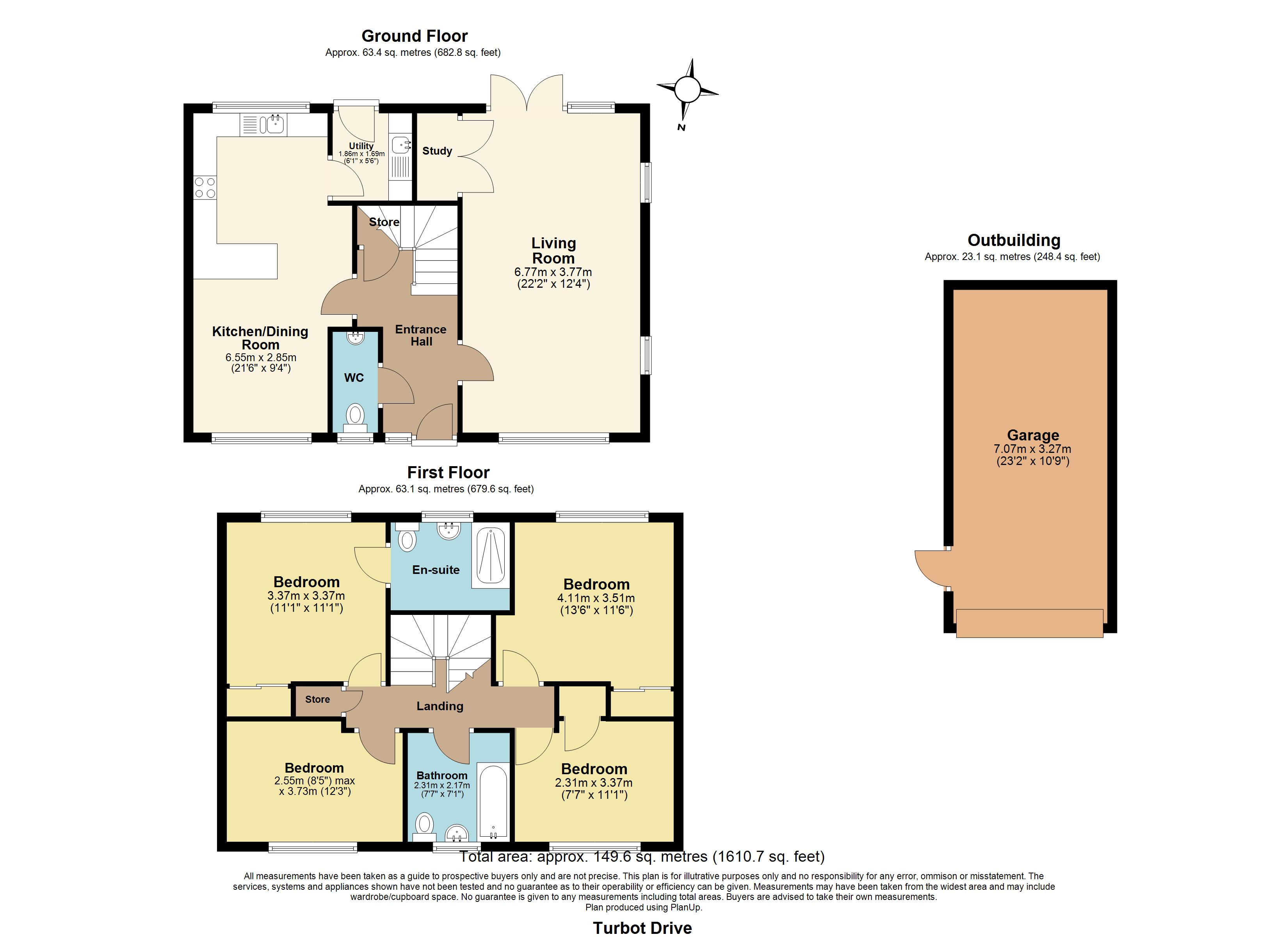 3, Turbot Drive, Southend-on-Sea floorplan