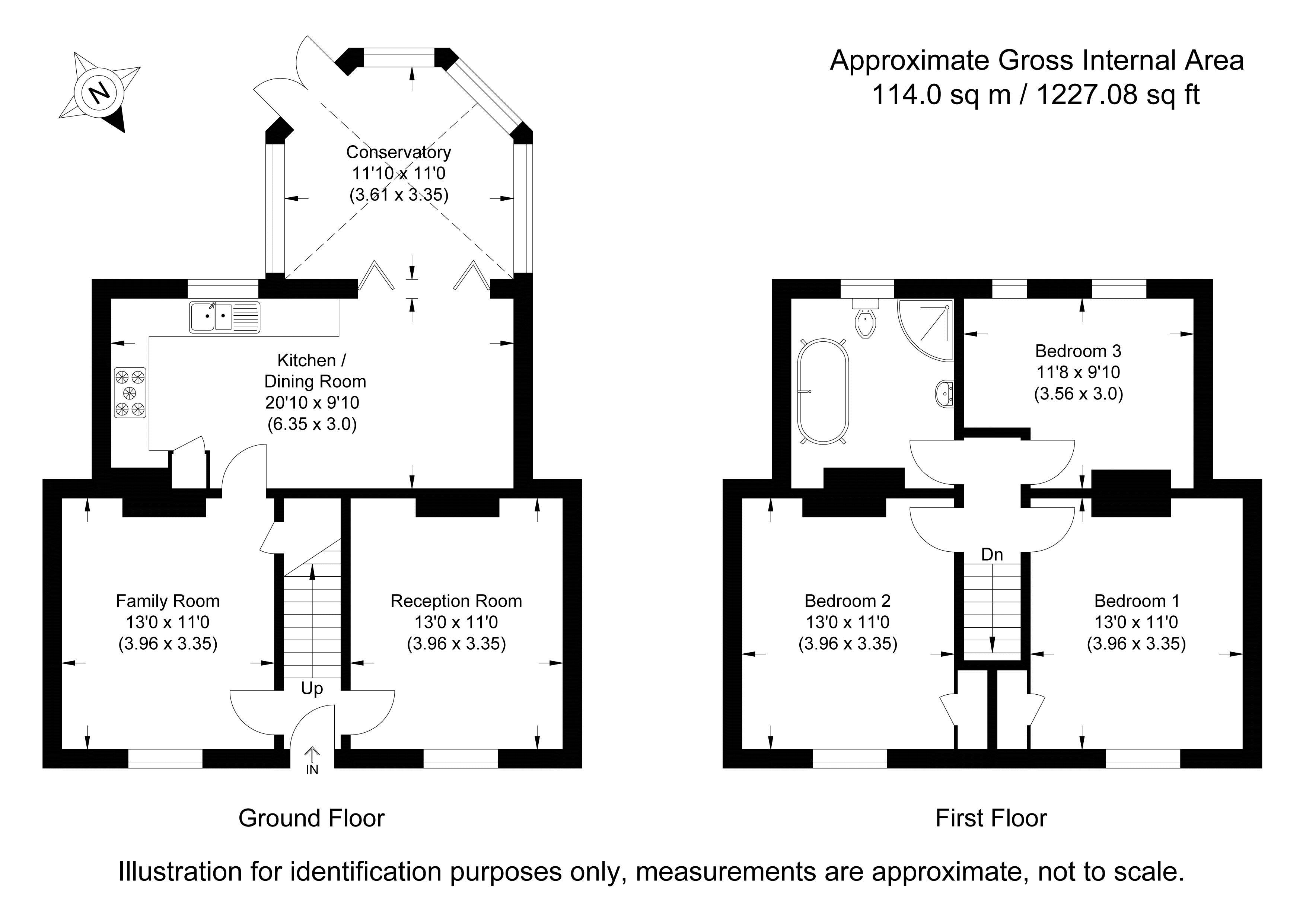 203, Guildford Road, Lightwater floorplan