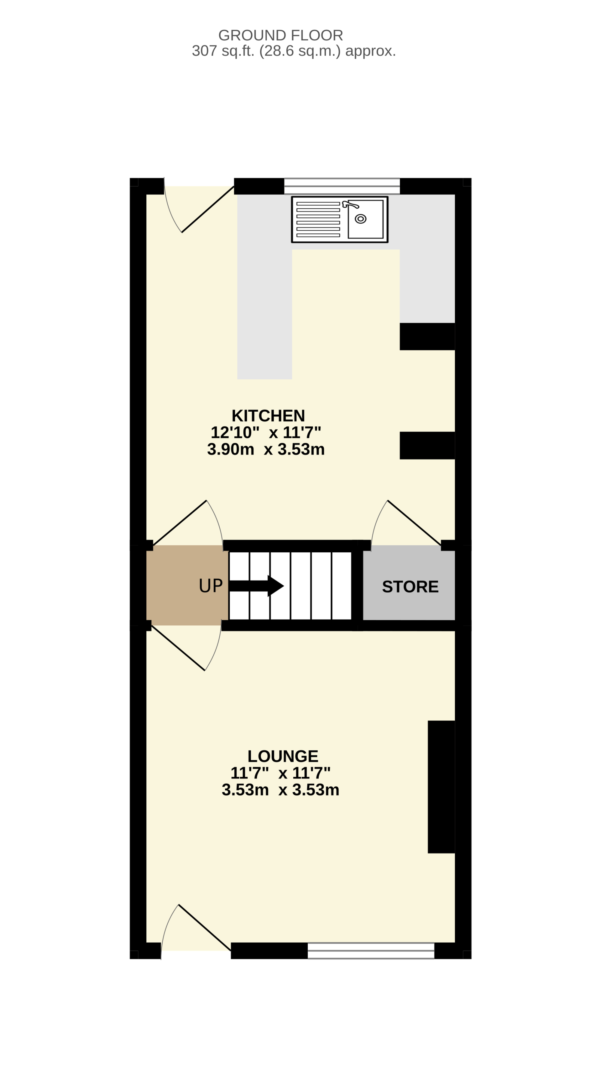 26, Gill Street, Barnsley floorplan