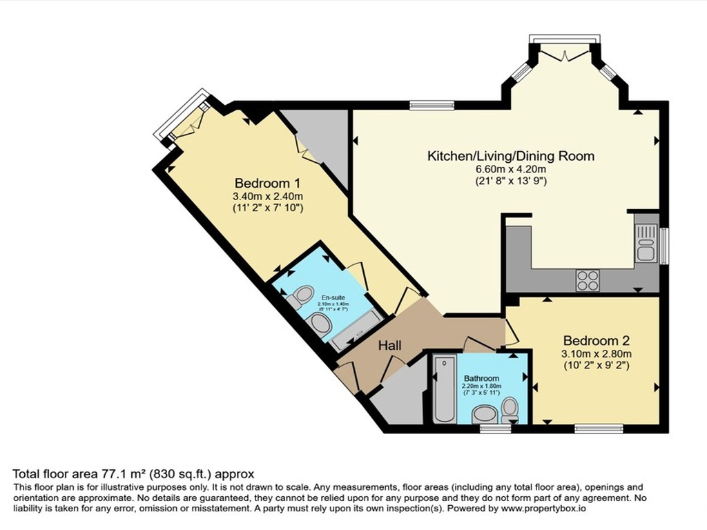 3, Lancaster Gate, Cambridge floorplan