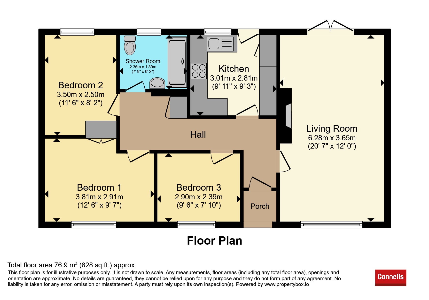 3, Queensway, SALISBURY floorplan