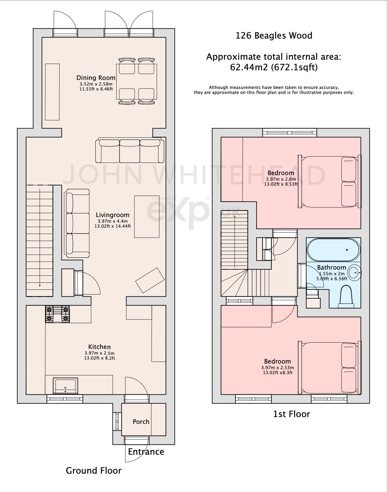 126, Beagles Wood Road, Tunbridge Wells floorplan