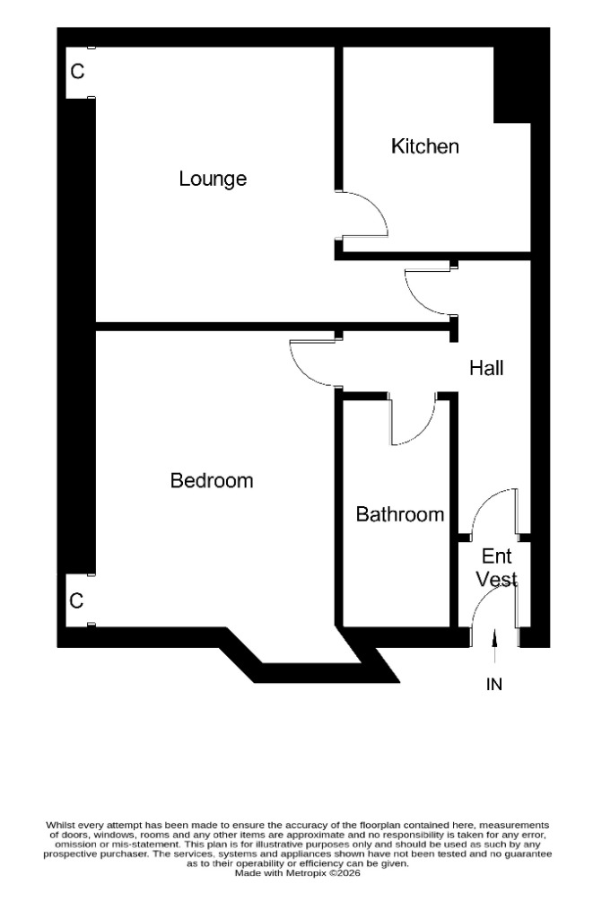 2, Glebe Place, Burntisland floorplan