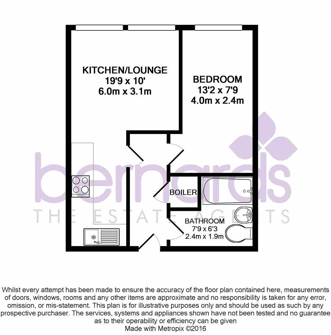 11, Enterprise House, Portsmouth floorplan