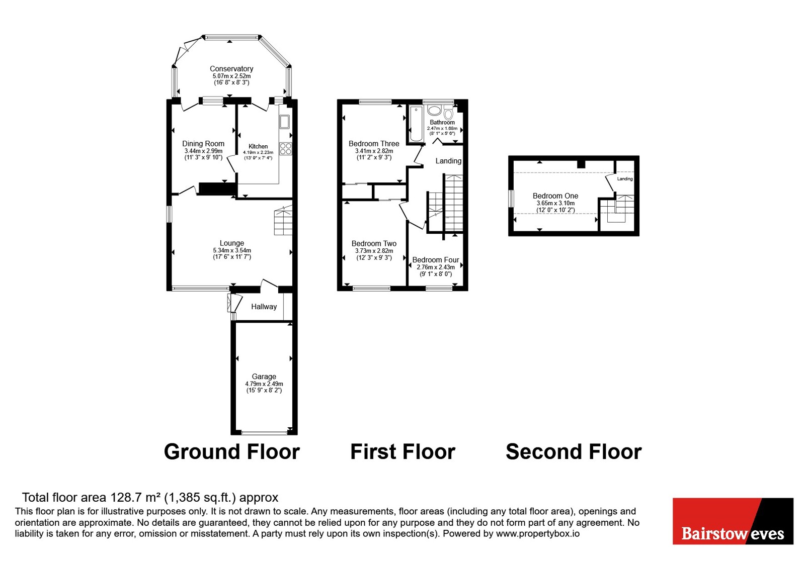 34, The Sycamores, Derbyshire floorplan