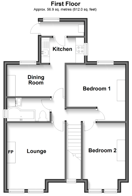 7, Payne Terrace, Brighton floorplan