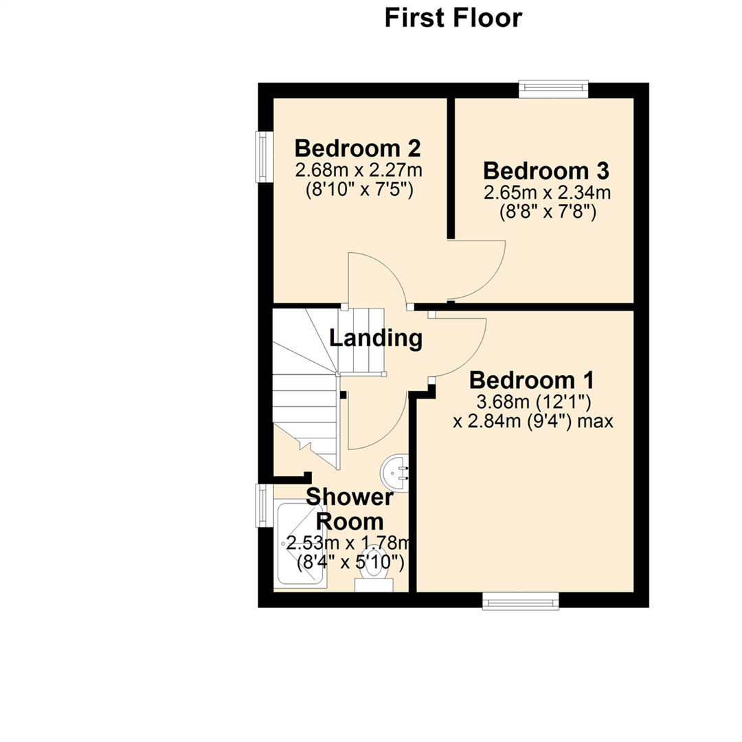 63, Taylor Avenue, Rossendale floorplan