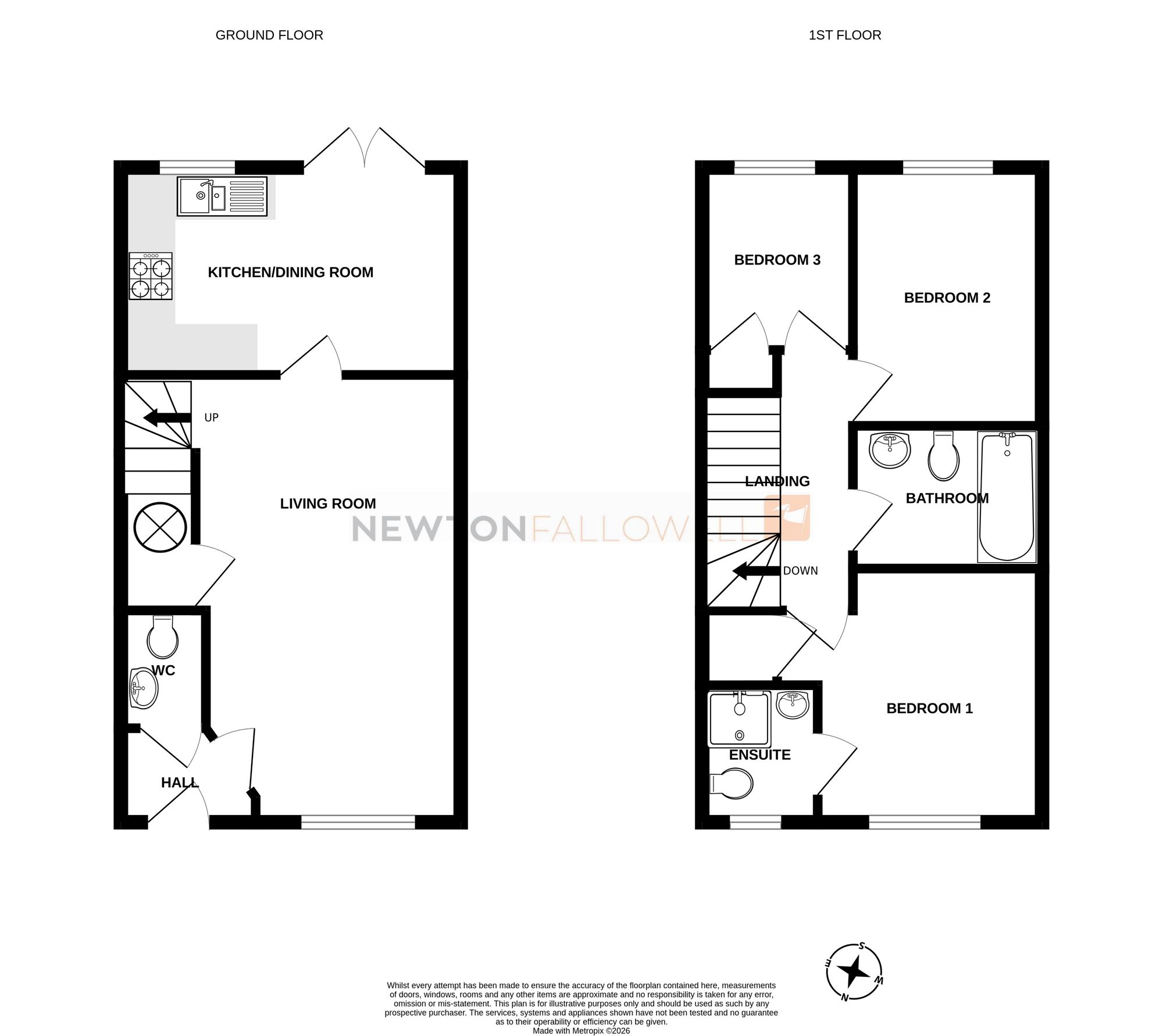 50 Wilks Road, Grantham floorplan