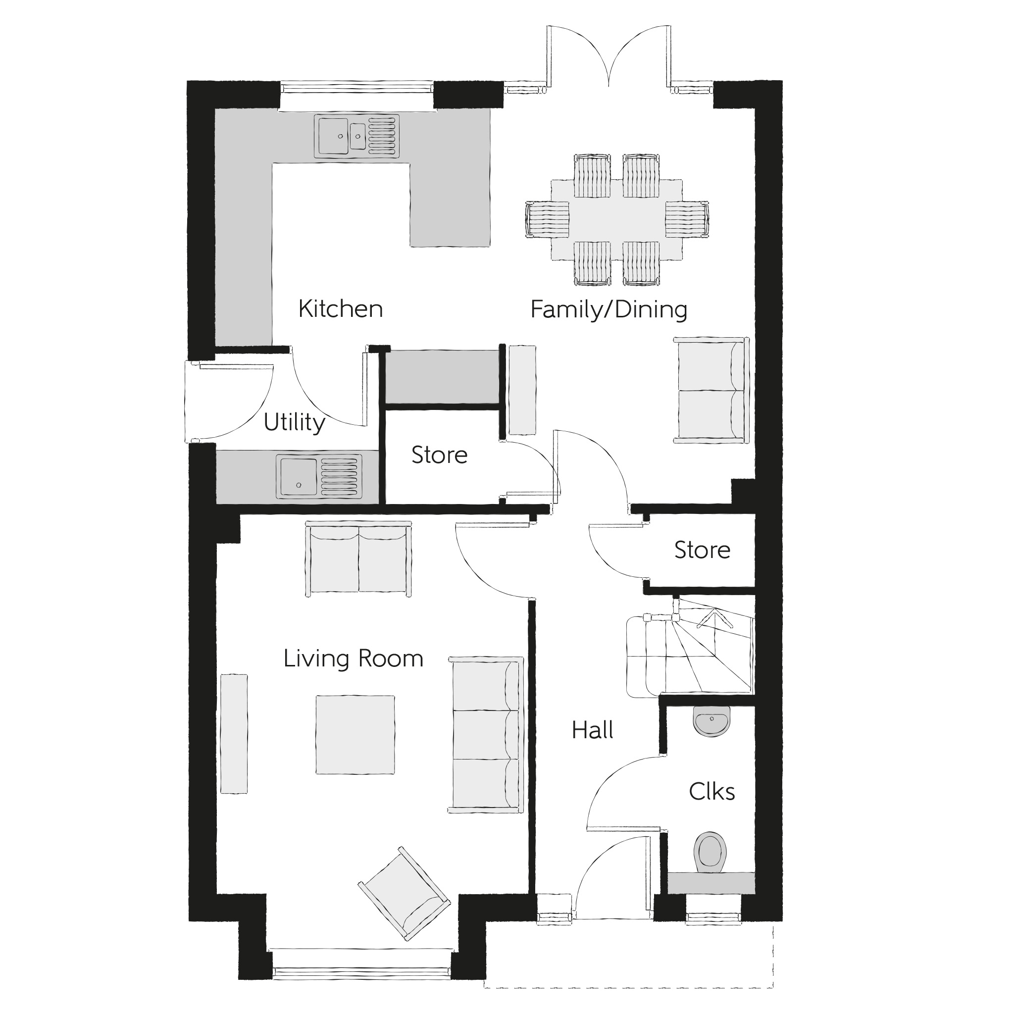 61, High Road, Trimley St Martin, Felixstowe floorplan