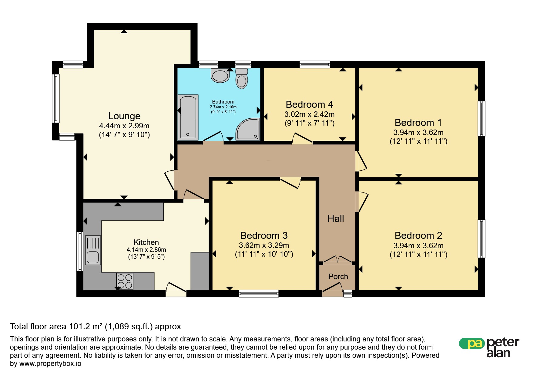 170, Pontardawe Road, Swansea floorplan