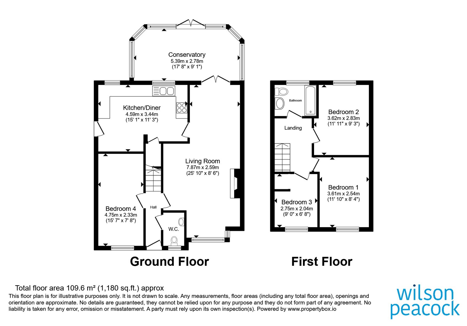 14, Wigram Close, Bedford floorplan