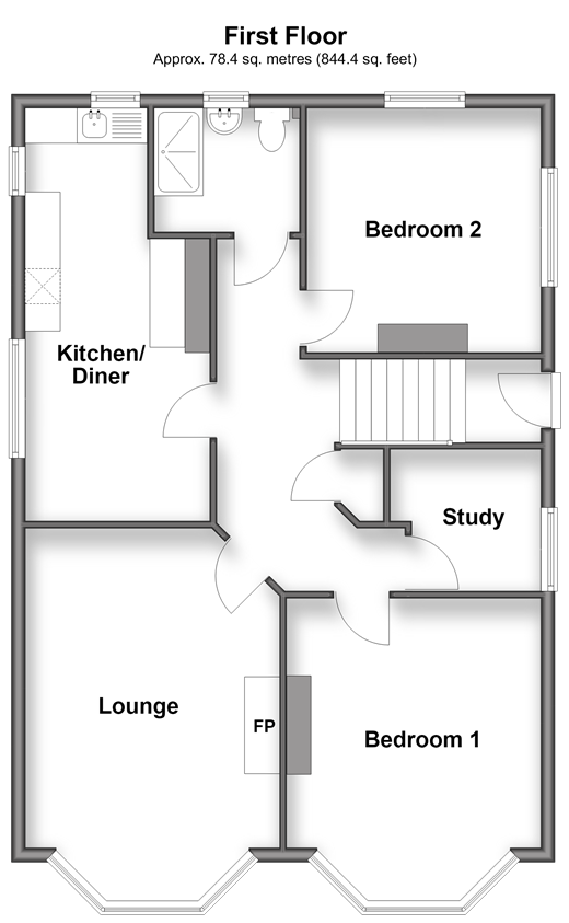 Madeira Road, Margate floorplan