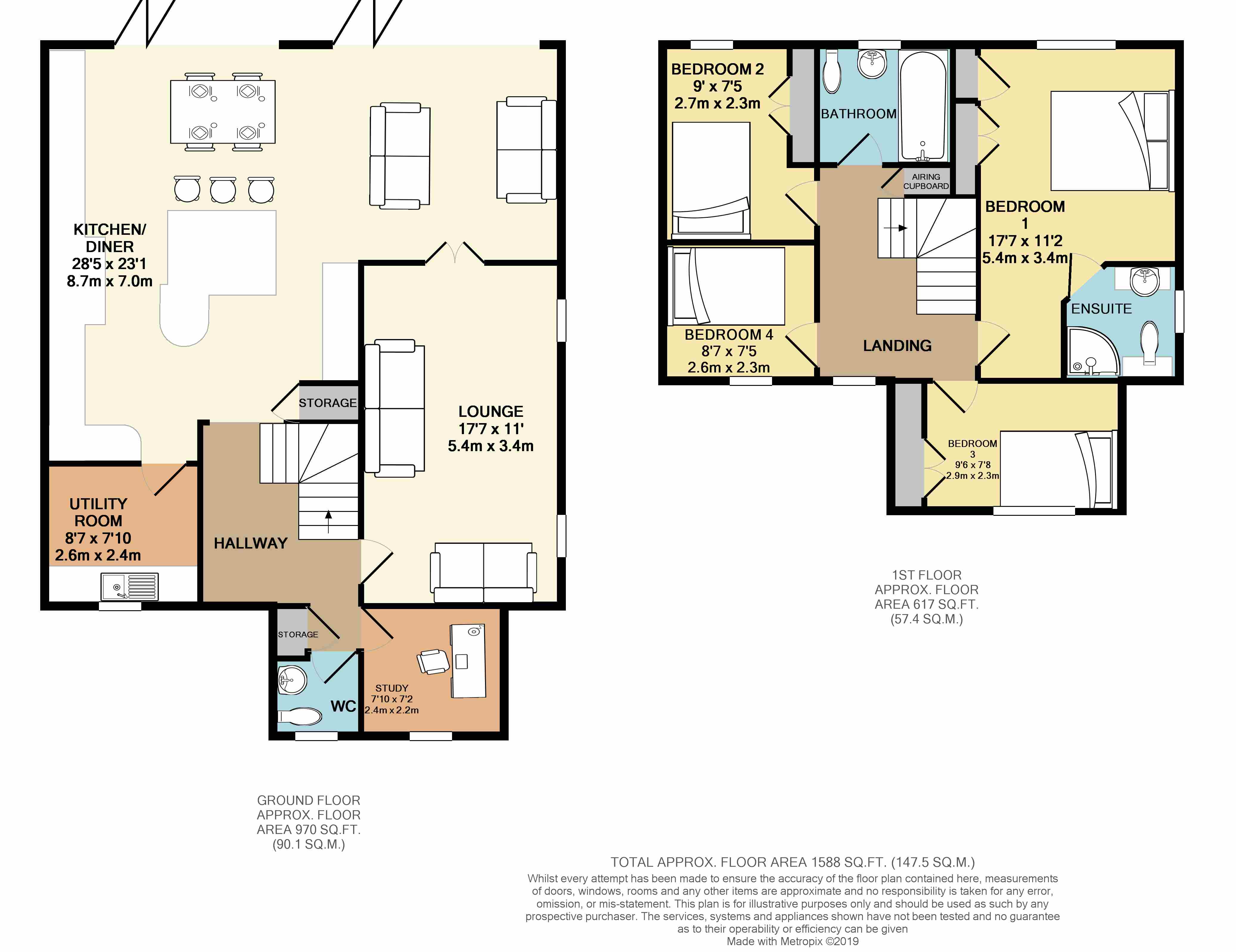 4 Bedrooms Detached house for sale in Stoneleigh Park, Colchester CO3