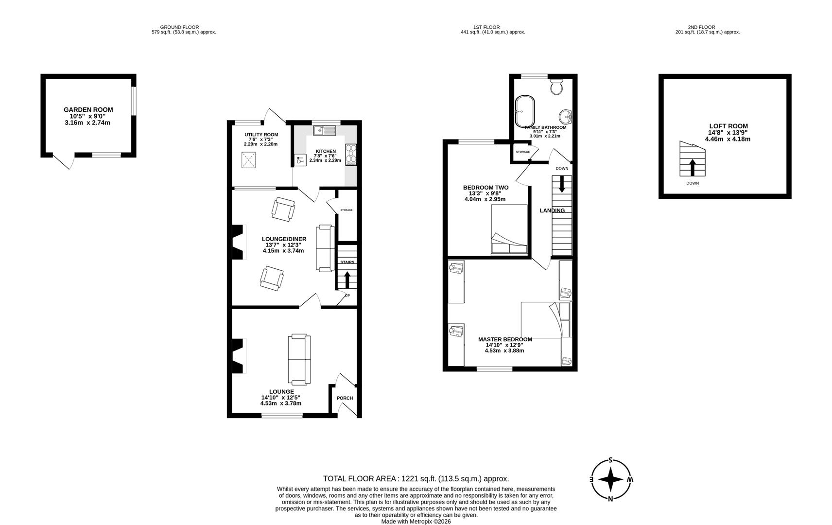 14, Greenhalgh Lane, Chorley floorplan