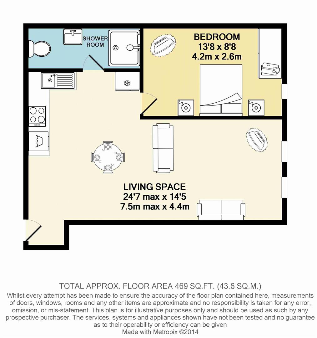 5 Monarch House, 16a Regent Street, Rugby floorplan