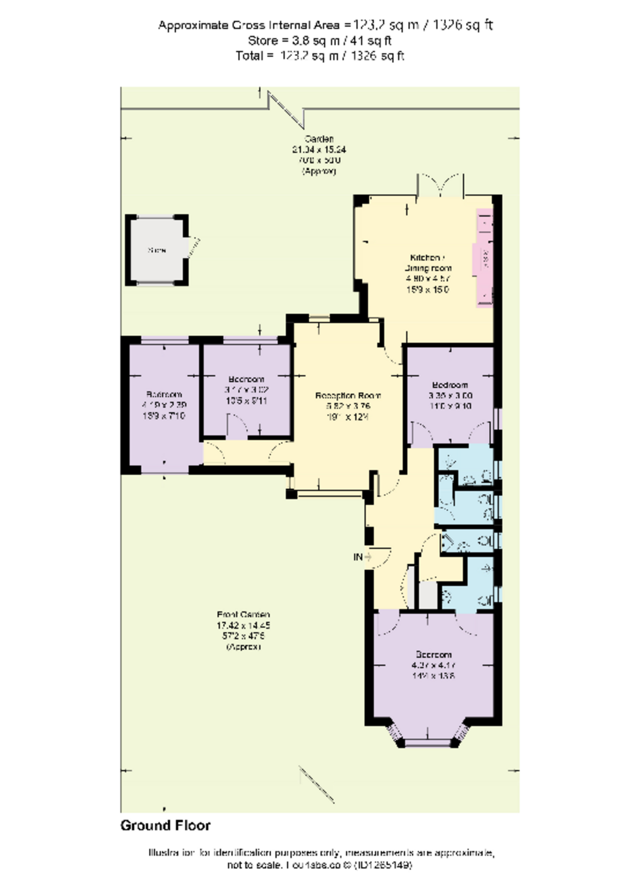 Lynton Road, New Malden floorplan