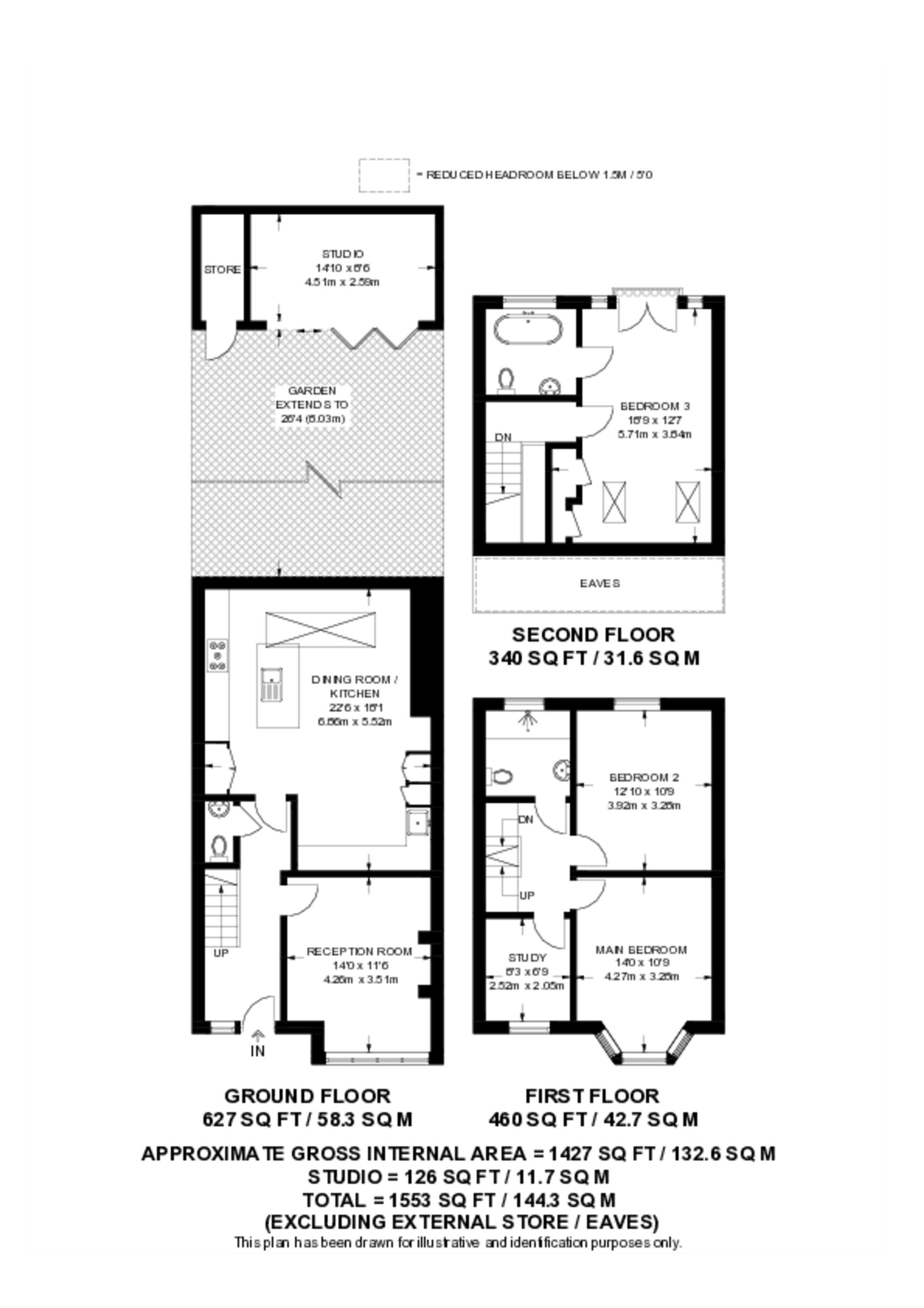 Gracefield Gardens, Streatham floorplan
