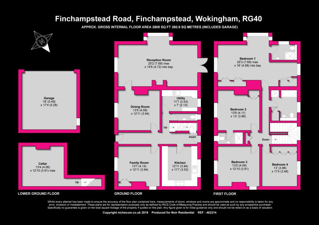 4 Bedrooms Detached house for sale in Finchampstead, Wokingham RG40