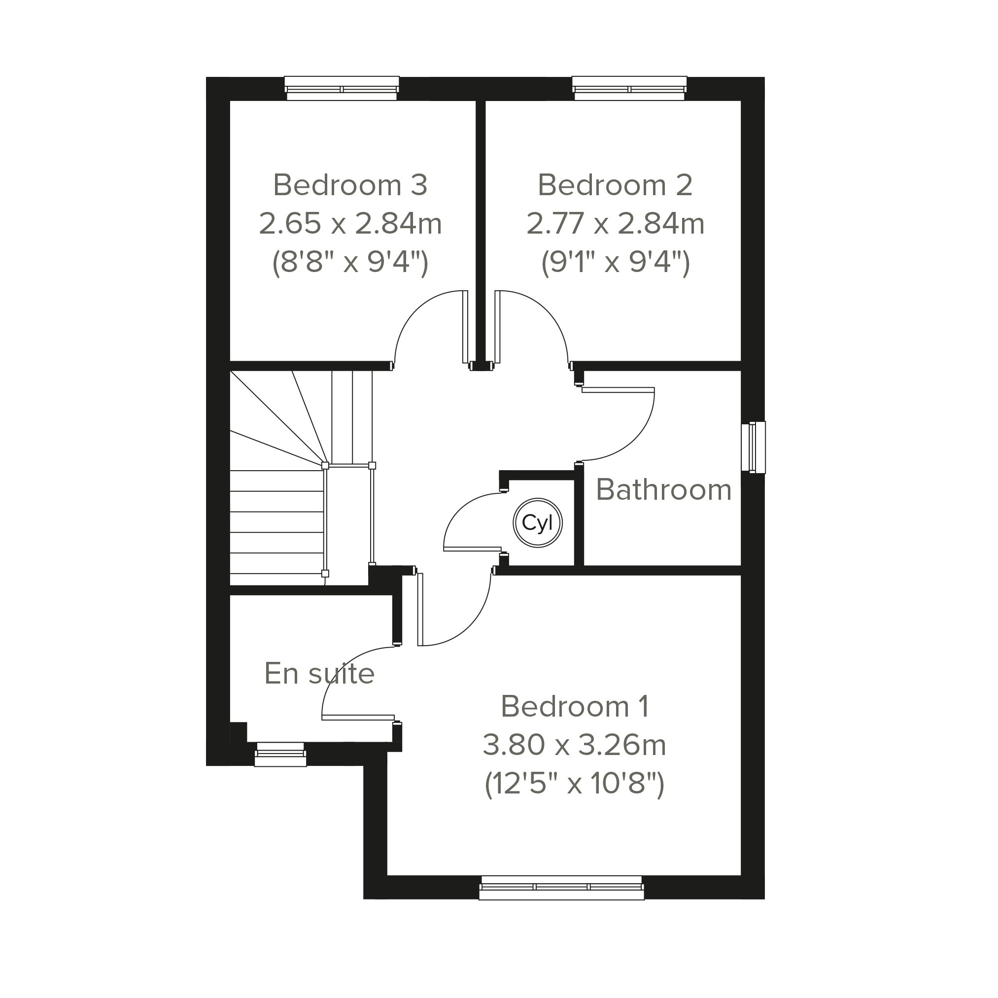 150, Castlehill Road, Wishaw floorplan
