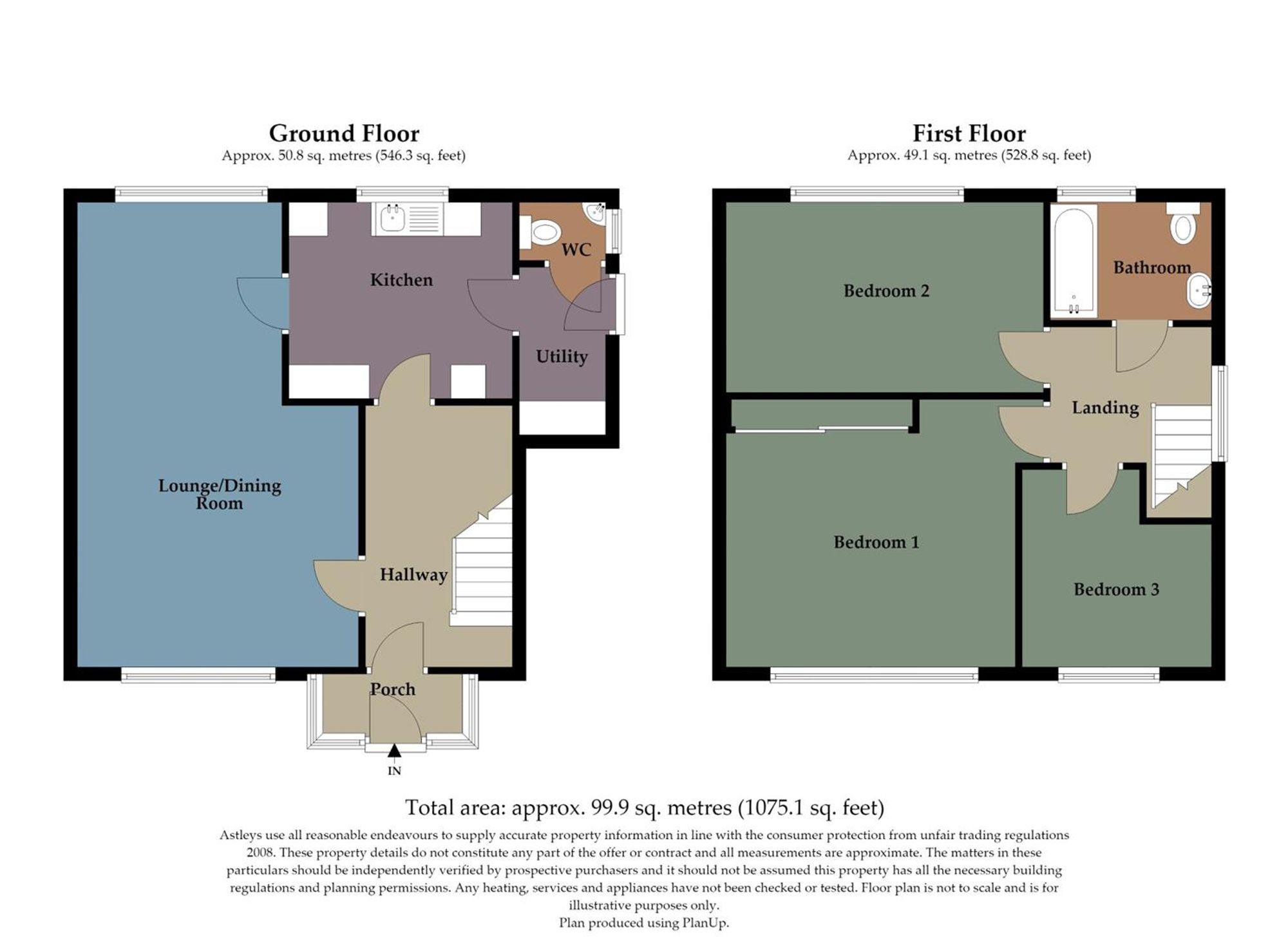 3, Sycamore Road, Swansea floorplan