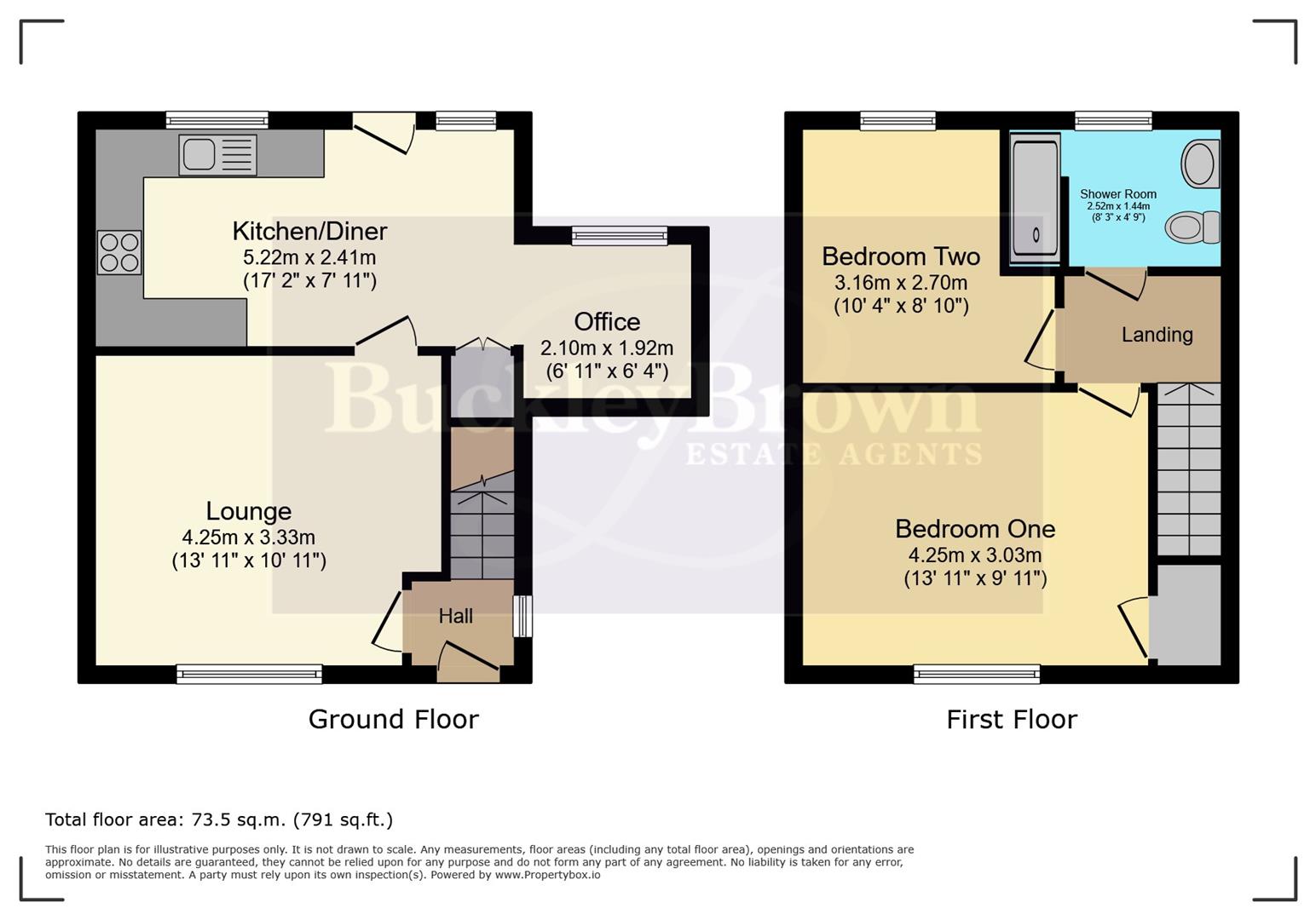 58, Laurel Crescent, Chesterfield floorplan