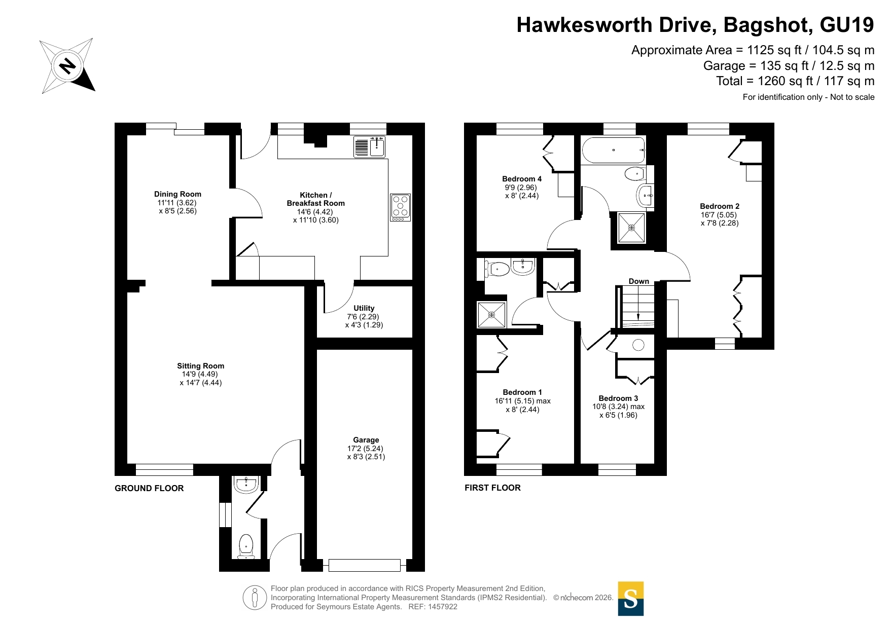 6, Hawkesworth Drive, Surrey floorplan