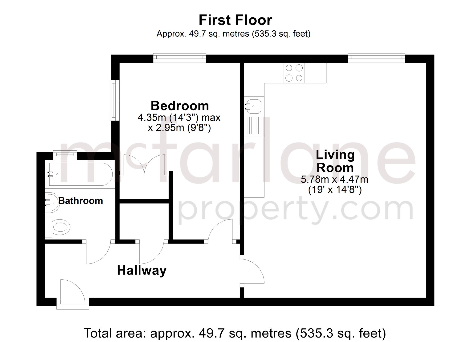 11 Thomas Edward Coard Building Cricklade Road, Swindon floorplan