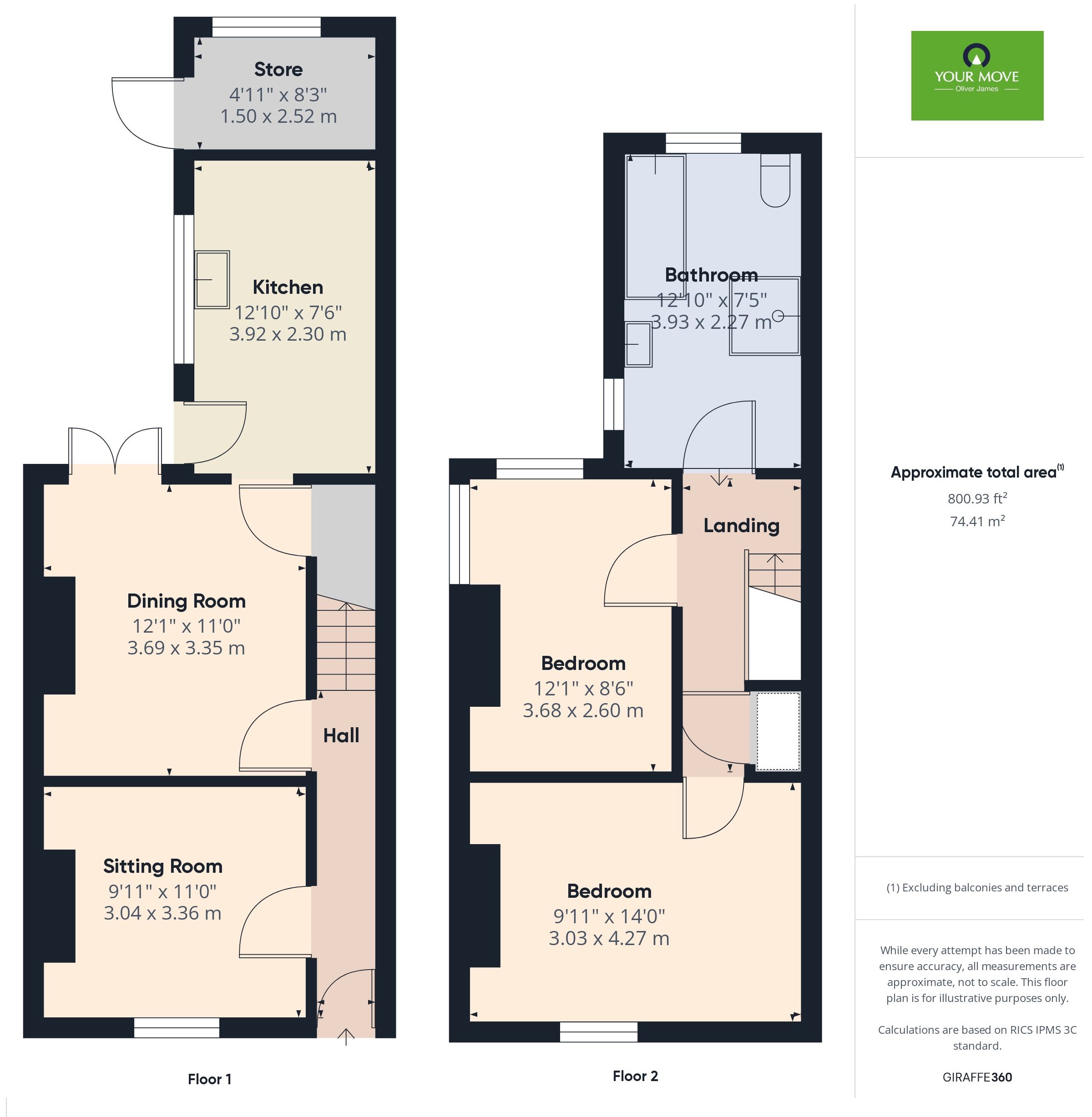 1A,, Queens Road, Suffolk floorplan