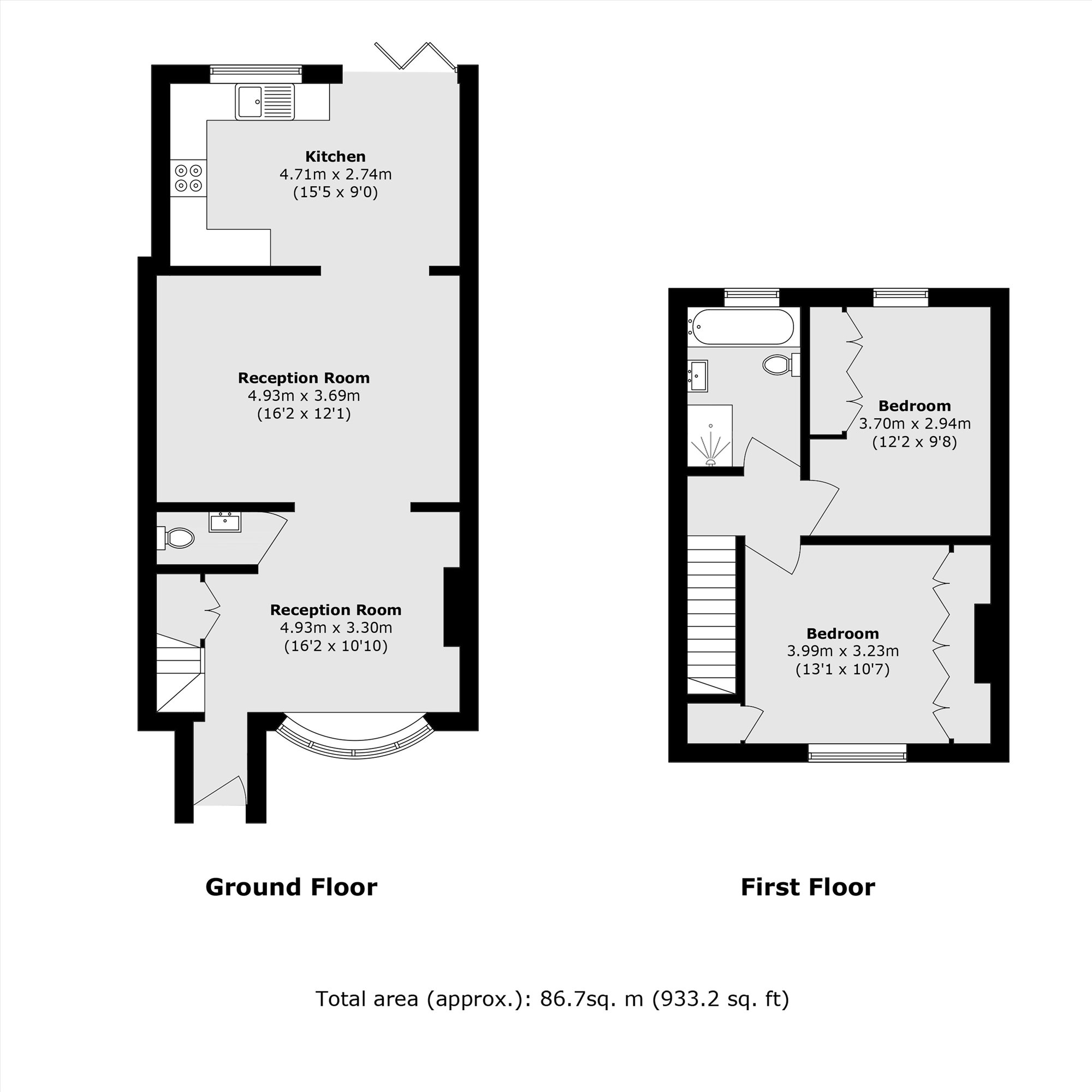 42, Kings Road, Surbiton floorplan
