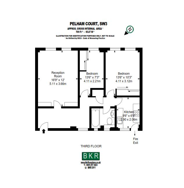 2 Bedrooms Flat to rent in Pelham Court, Fulham Road, London SW3