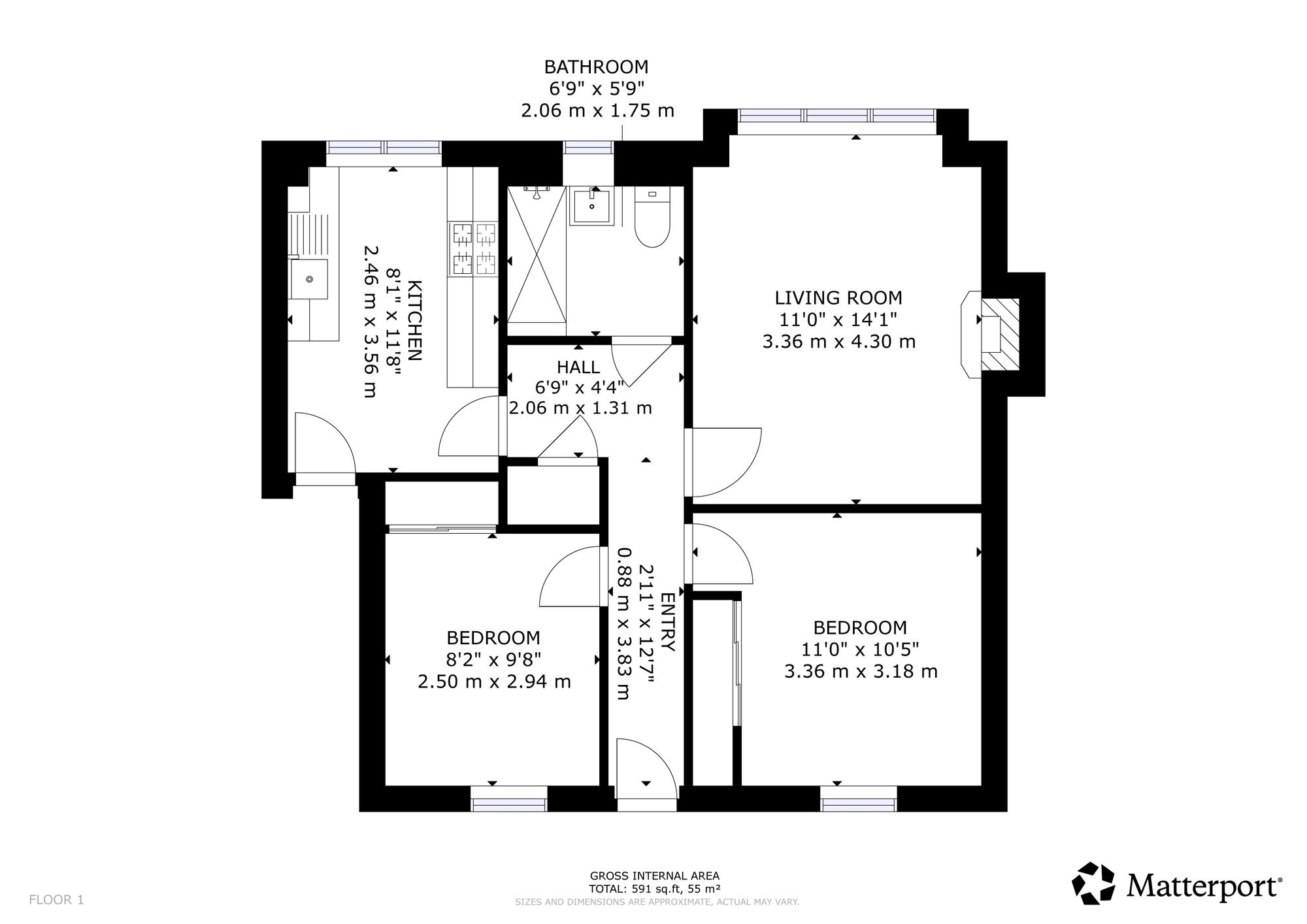 9 Holmehill Court, Dunblane floorplan