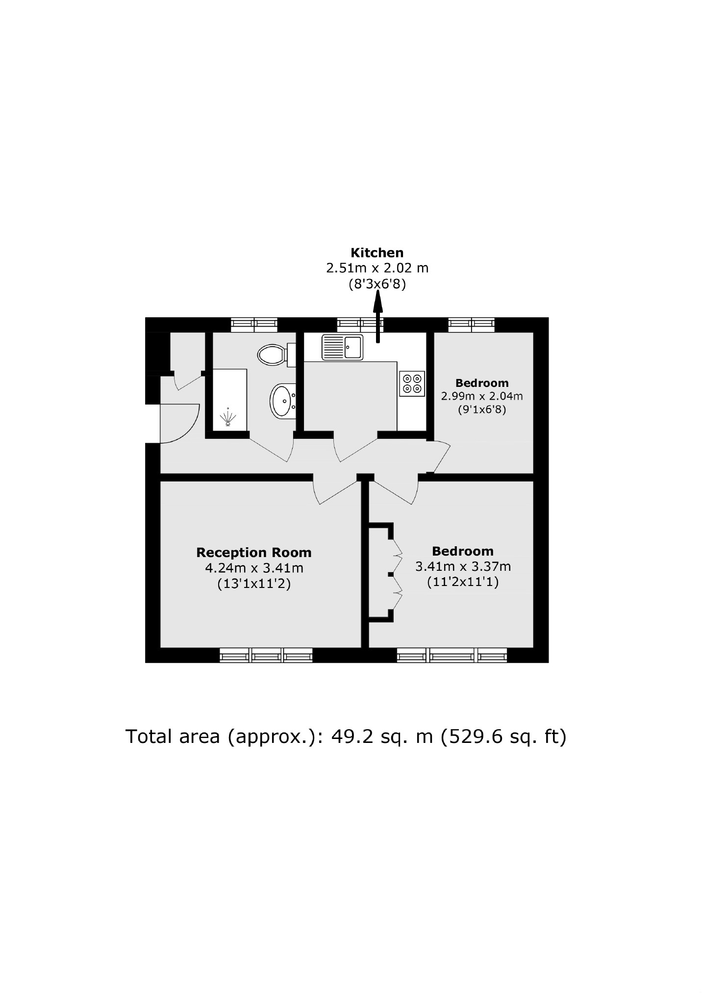 25, Chichester Close, Hampton floorplan