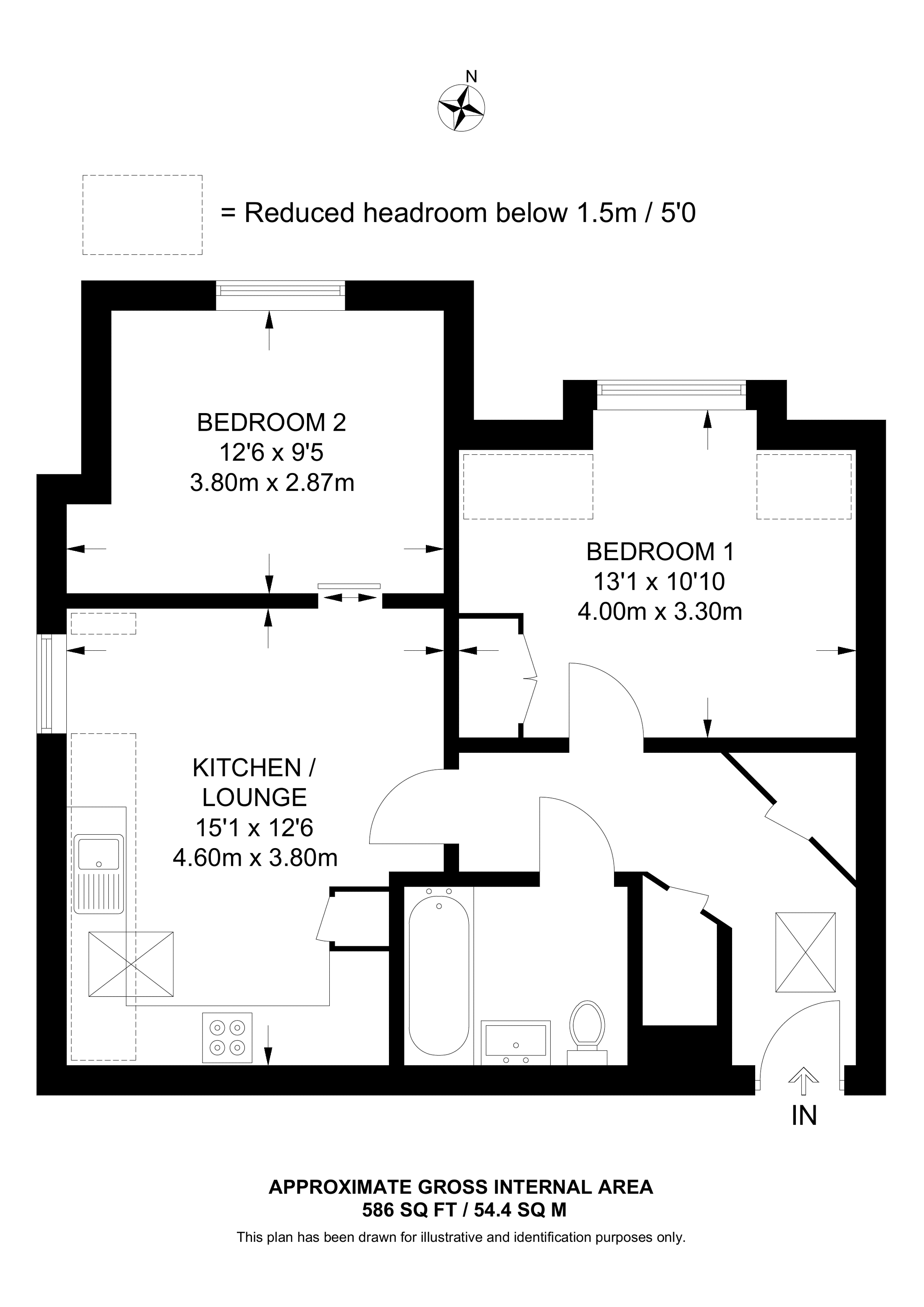 Hindes Road, Harrow floorplan