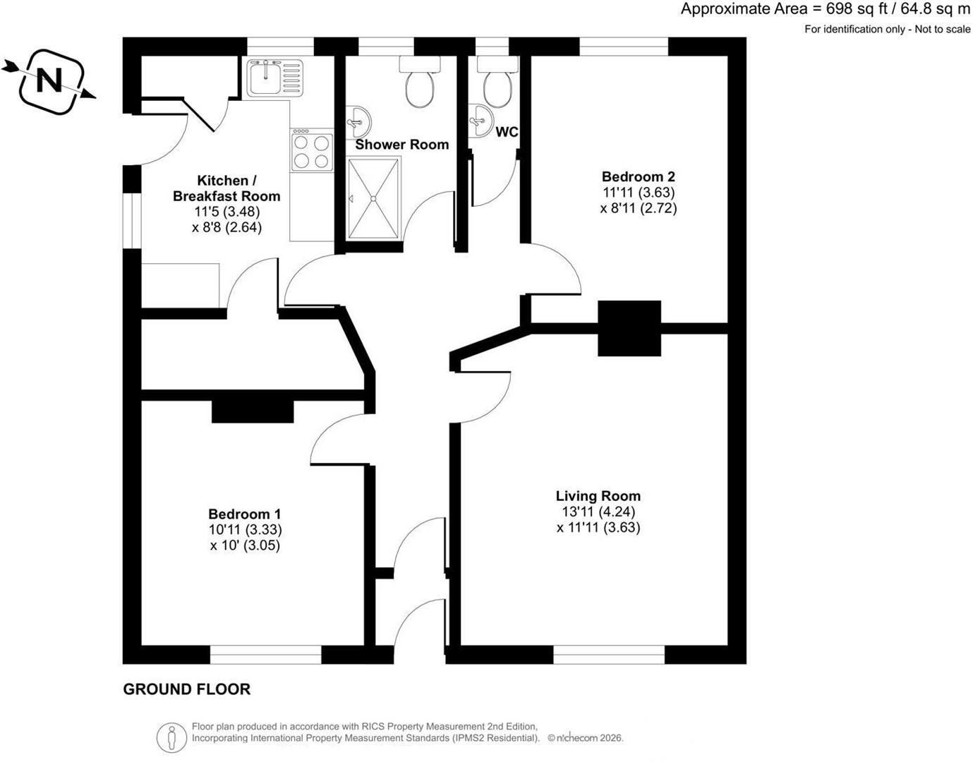 5, Avondale Road, Hove floorplan