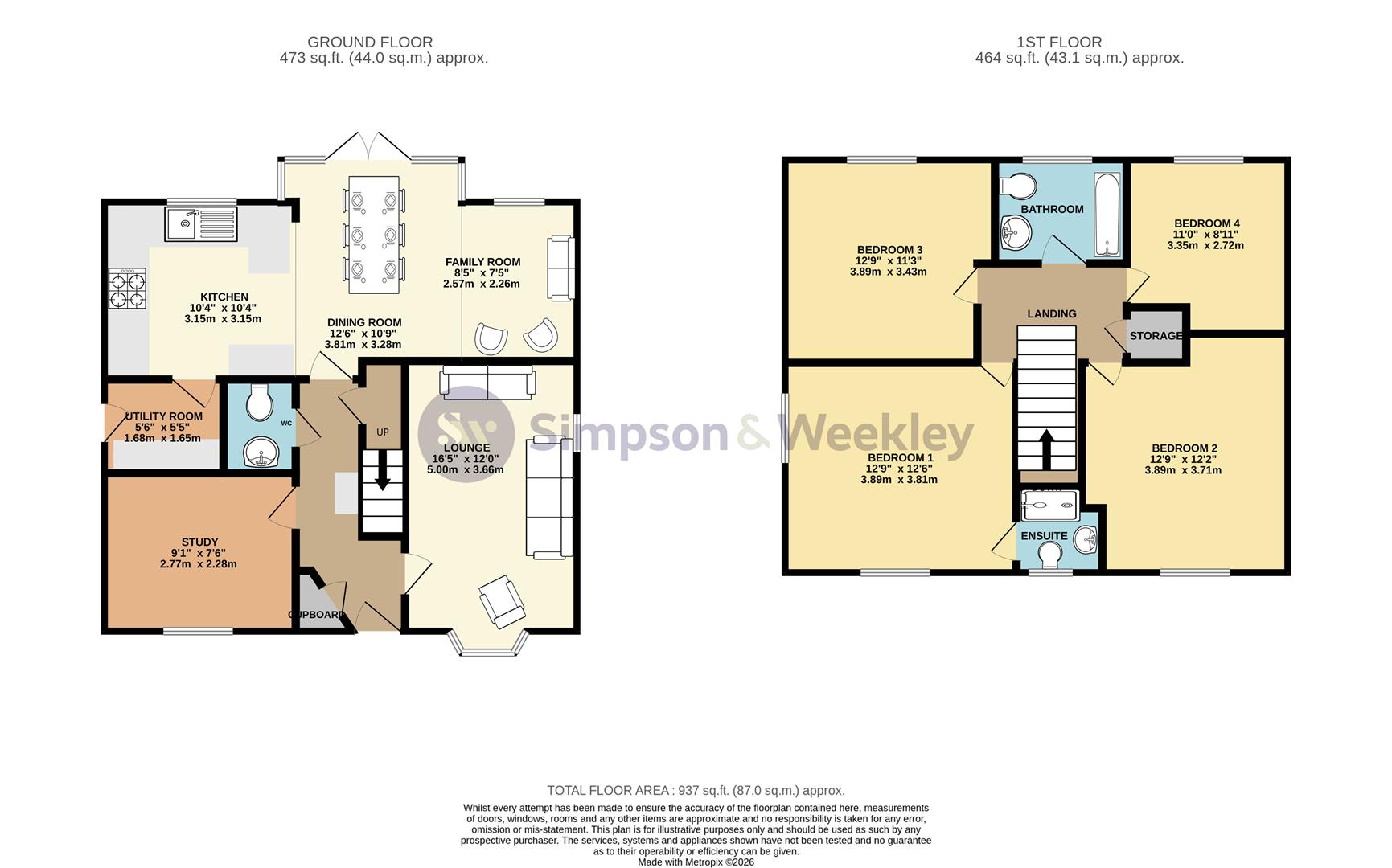 plot 66, Lynford, Fitzhugh Rise, Wellingborough floorplan