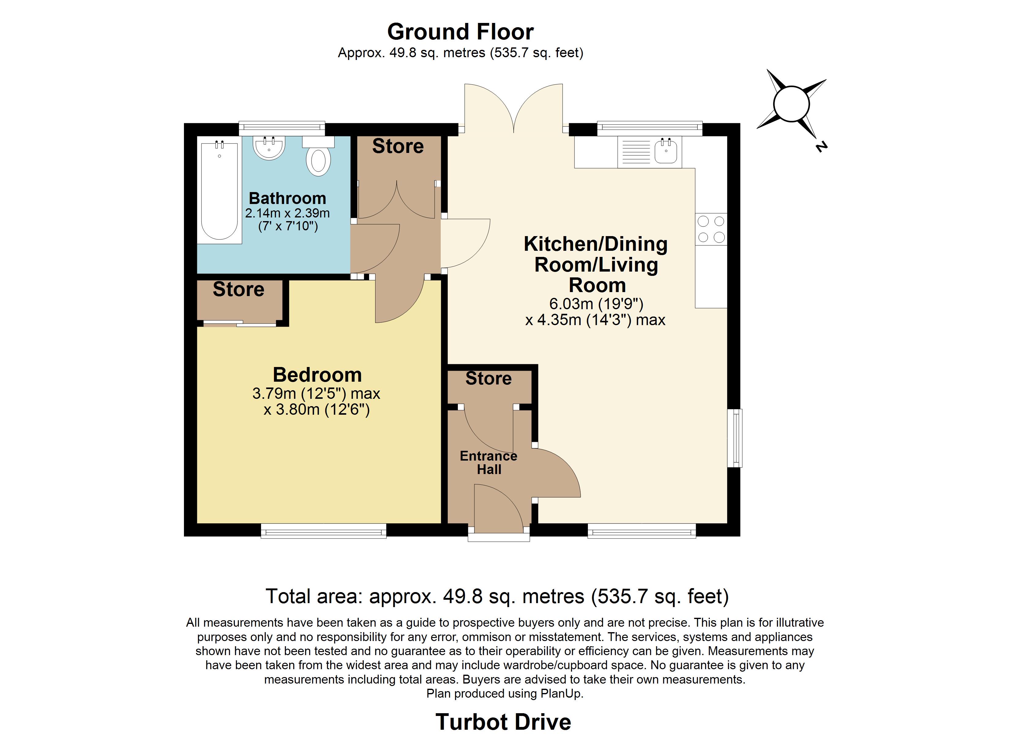 67, Turbot Drive, Great Wakering floorplan
