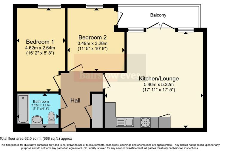 53, Croydon floorplan