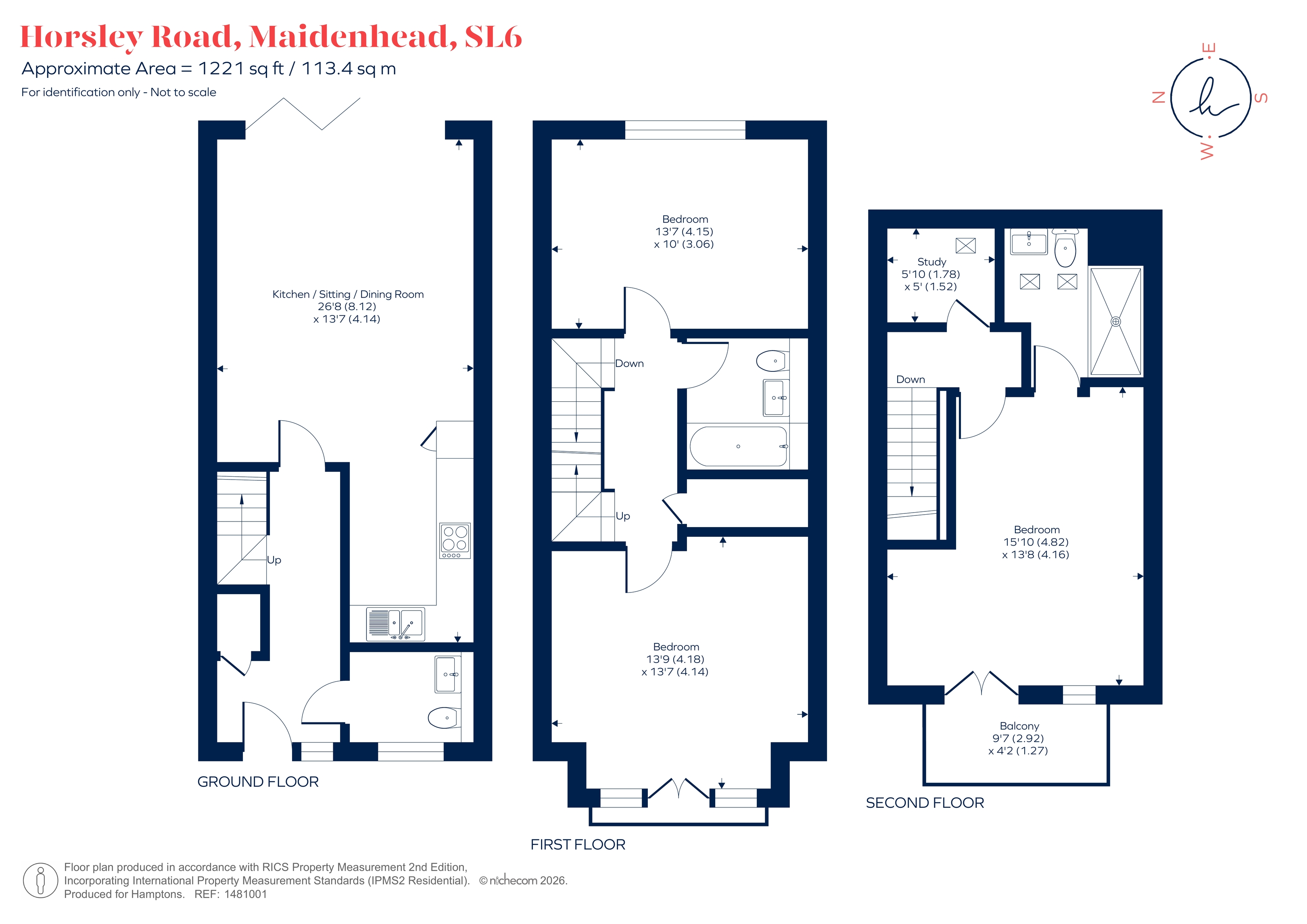 4, Horsley Road, Maidenhead floorplan