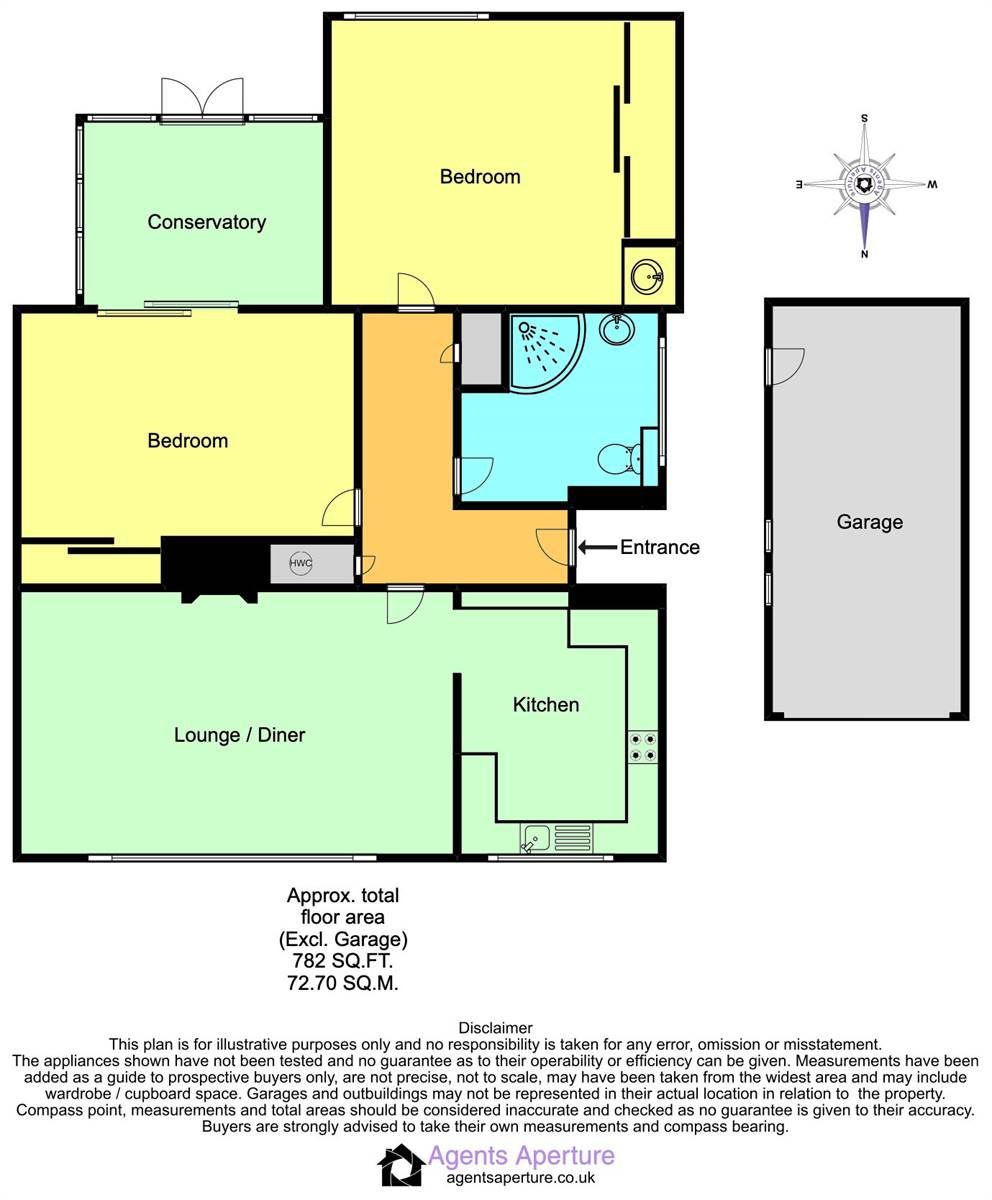 131, Millstrood Road, Whitstable floorplan