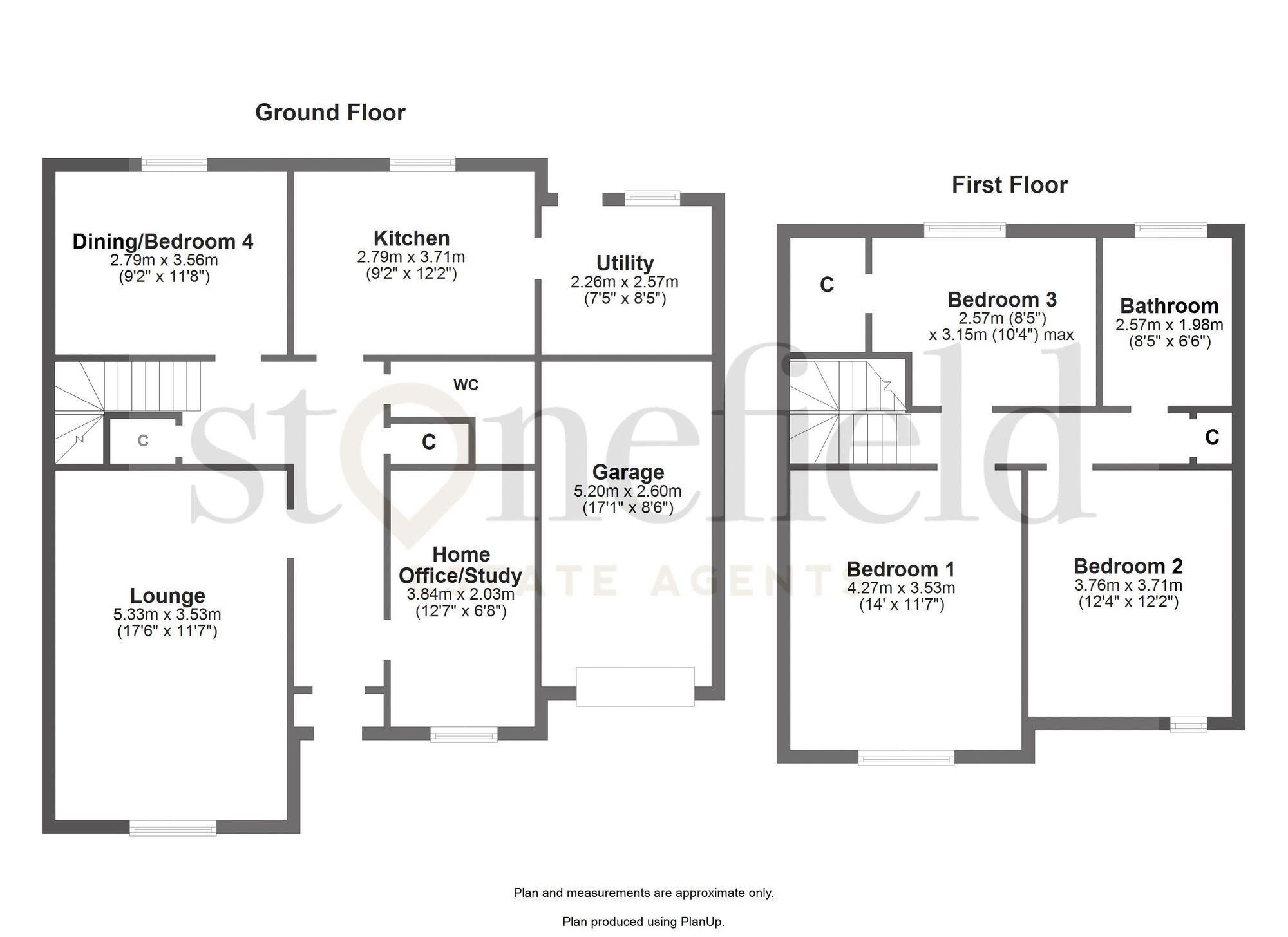 1b Seabank Road, Prestwick floorplan