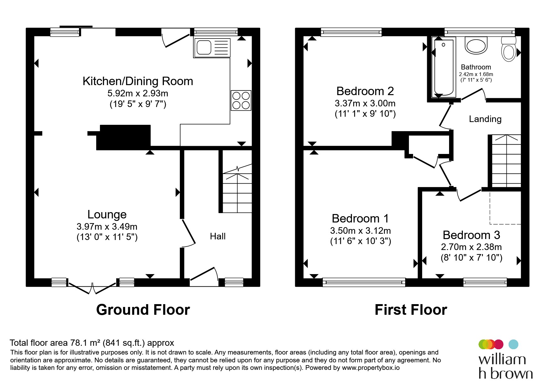 26, Gaitskell Close, Rotherham floorplan