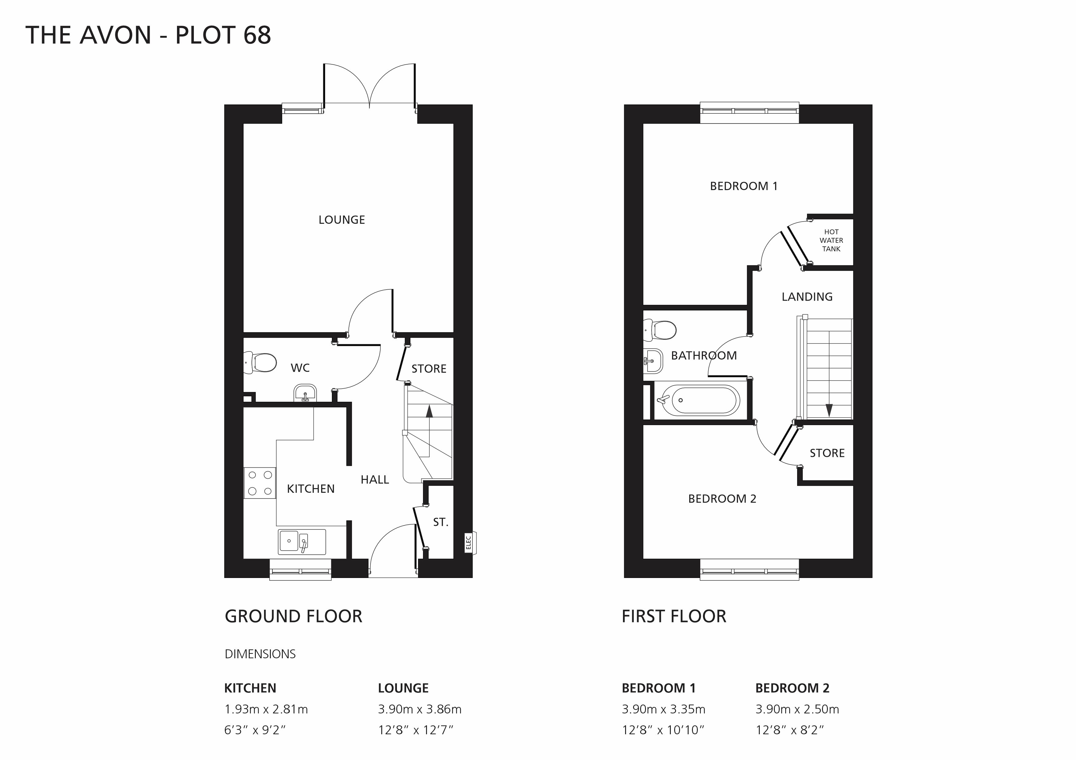 Plot 71,, Dovecote Grange, Nottingham floorplan