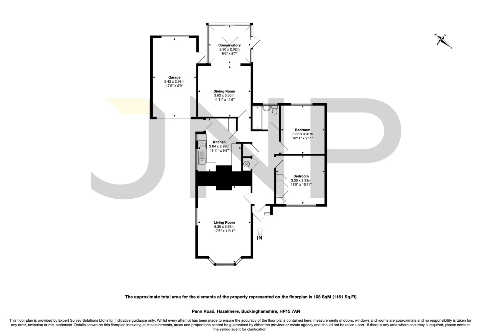 151, Penn Road, High Wycombe floorplan
